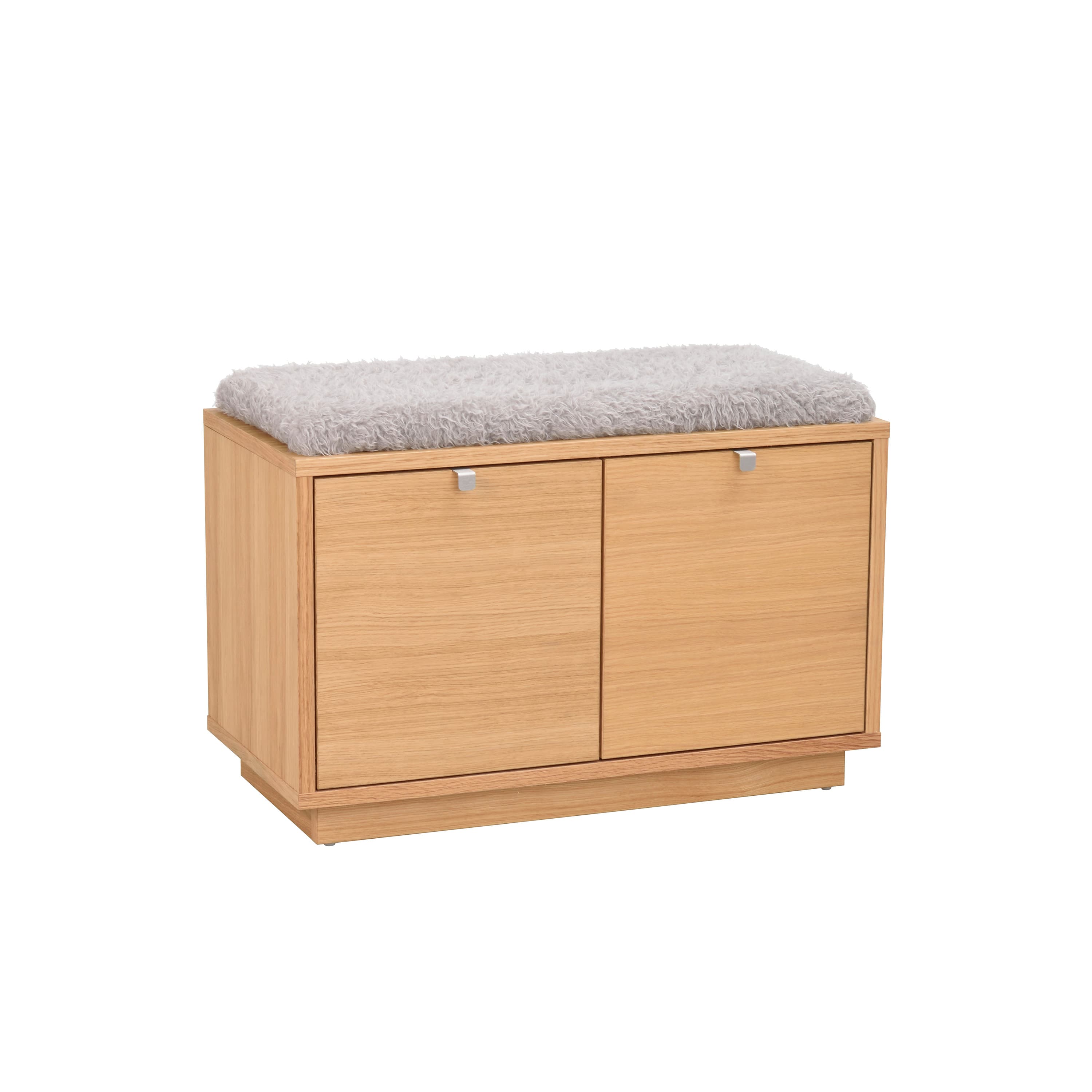 Confetti Bench 2 Oak/Light Grey