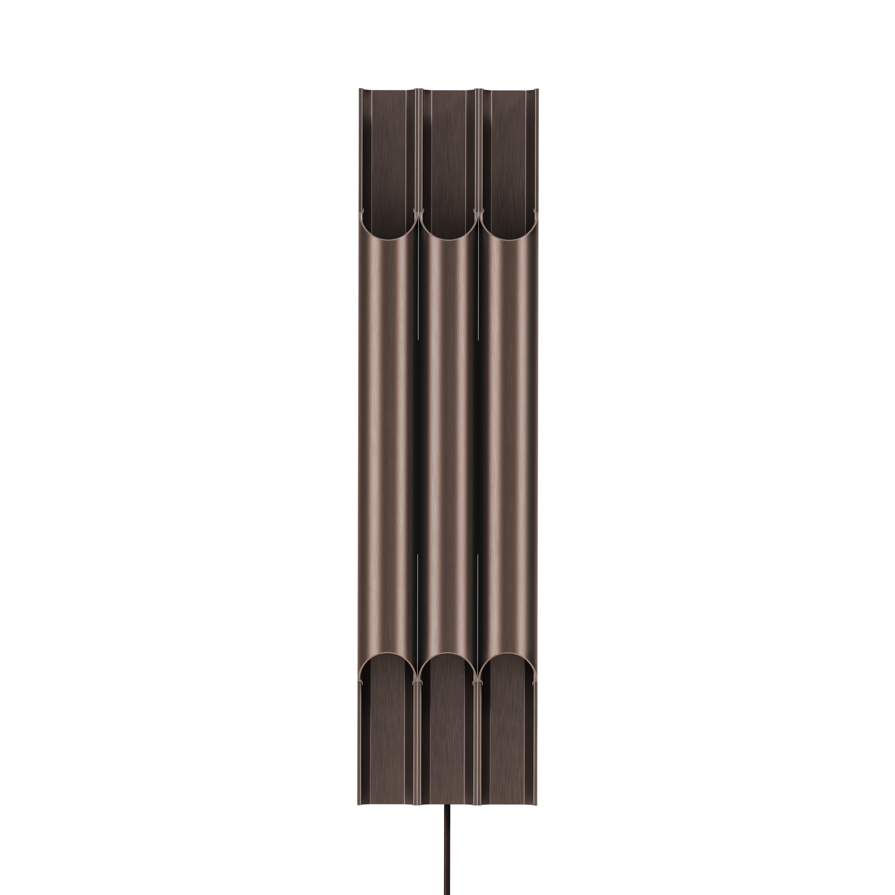Pan III Wandleuchte Bronze 60cm