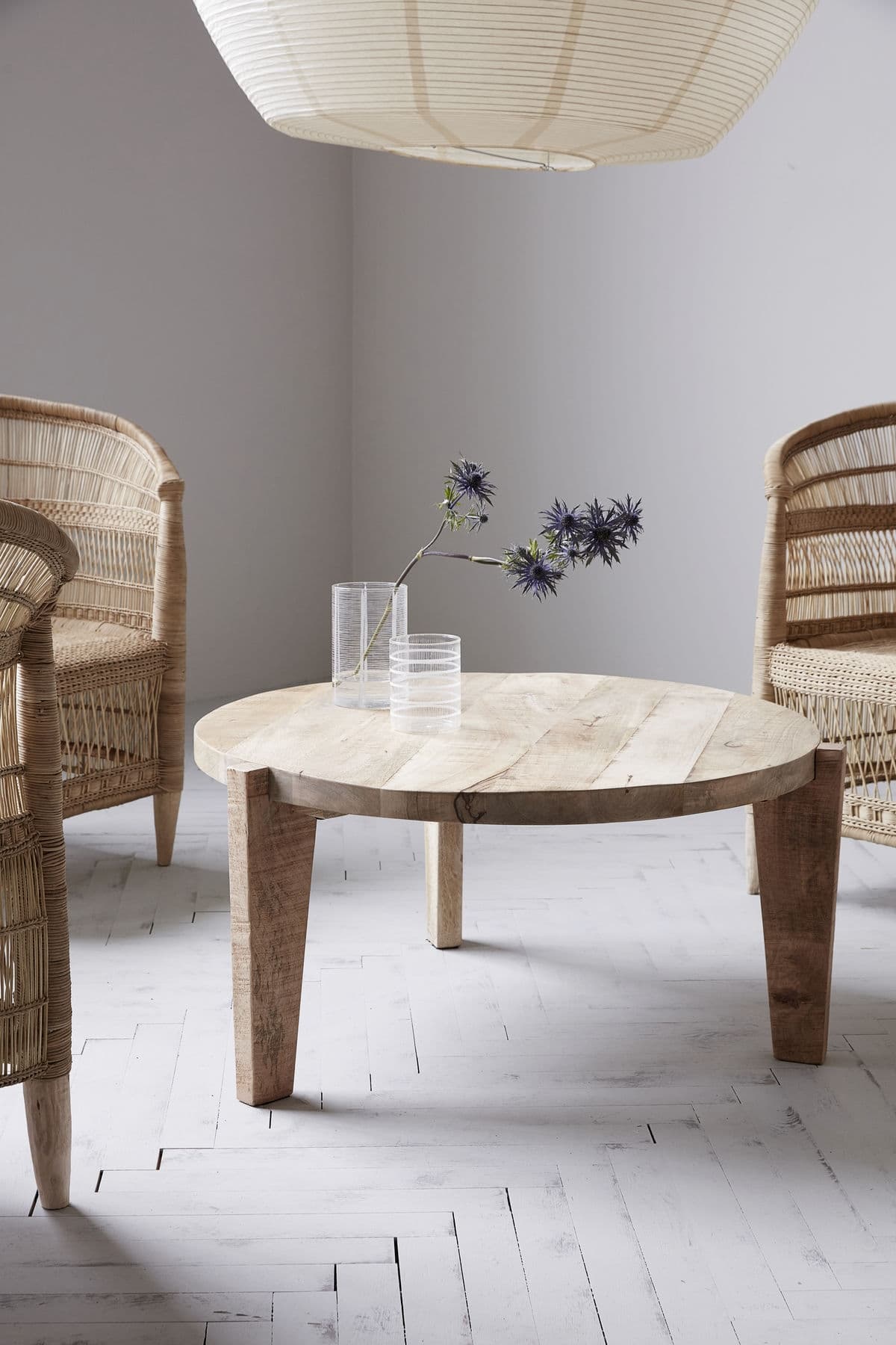 Bali Couchtisch Natur 80cm