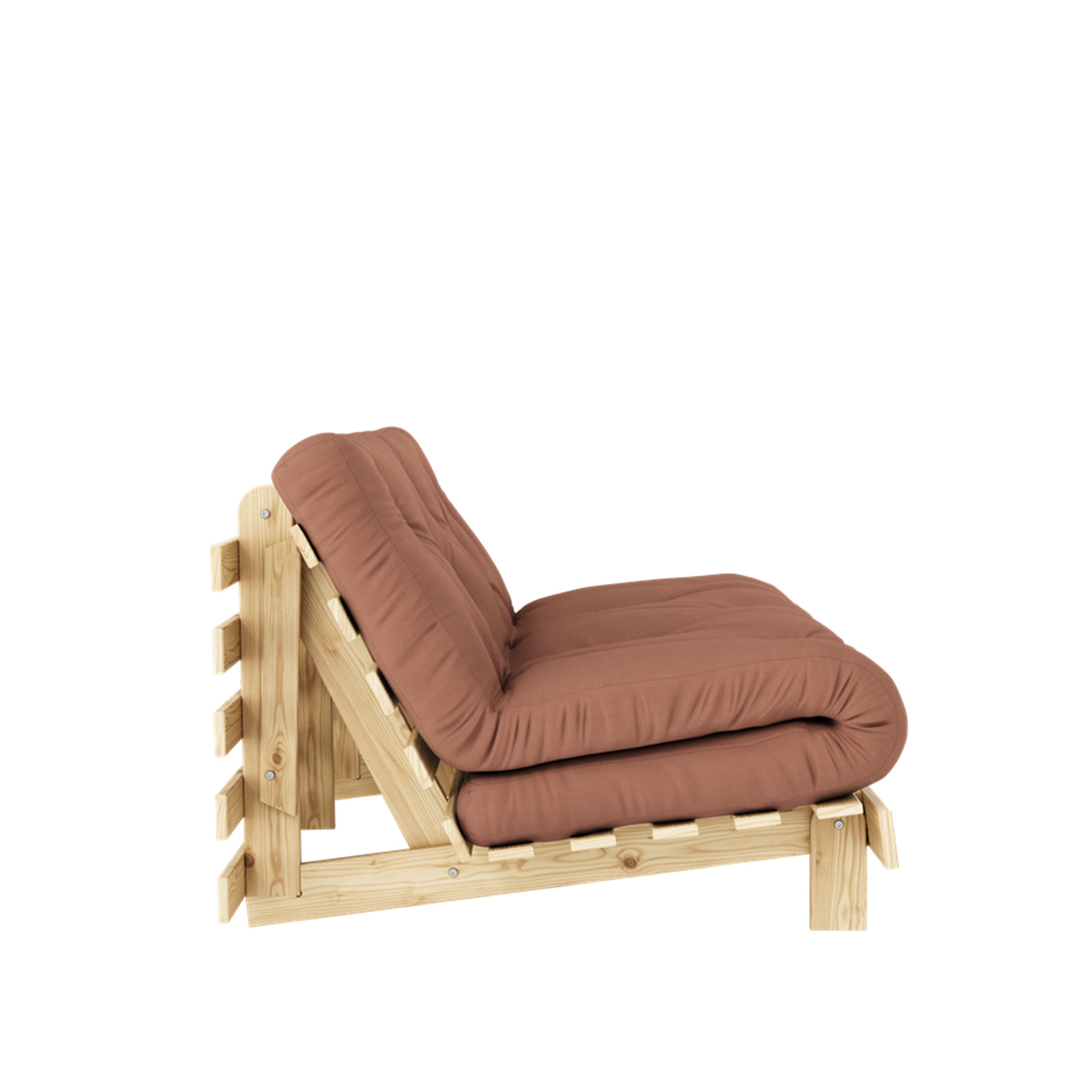 Roots Schlafsofa Natur/Clay Brown 160cm