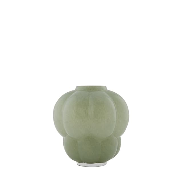 Uva Vase Glass Pastel Green 28cm