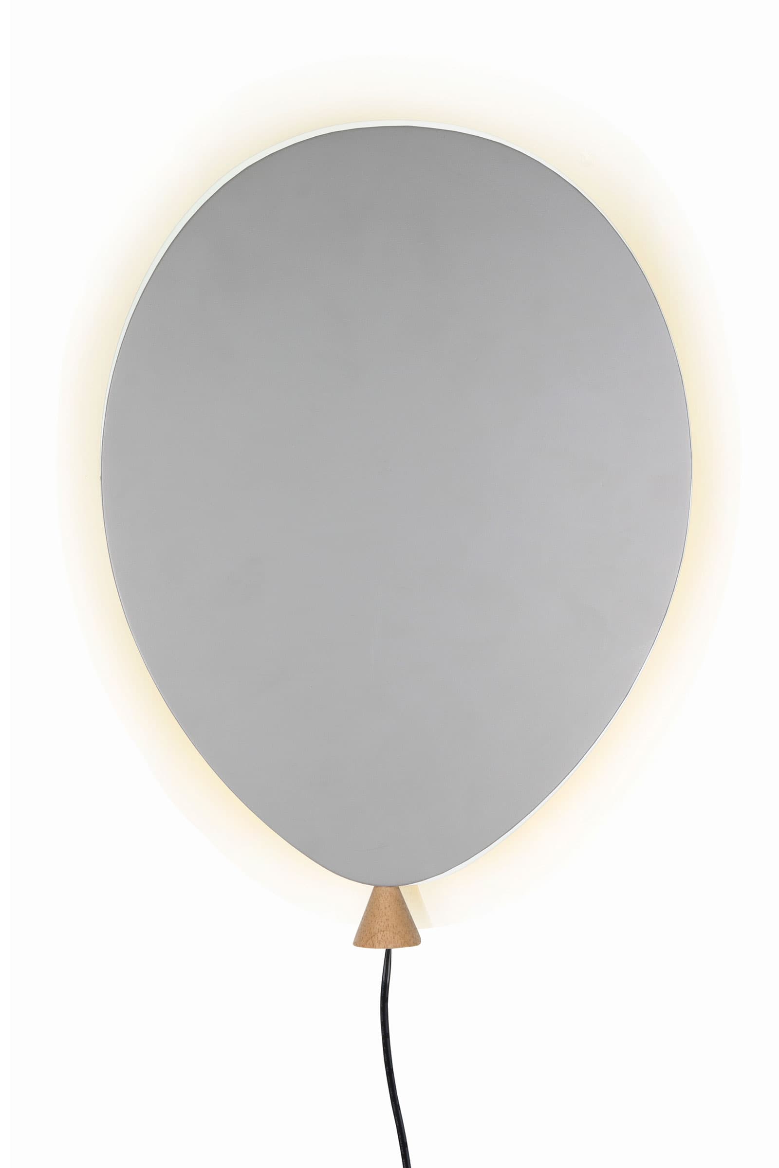 Balloon Wandlampe Grau
