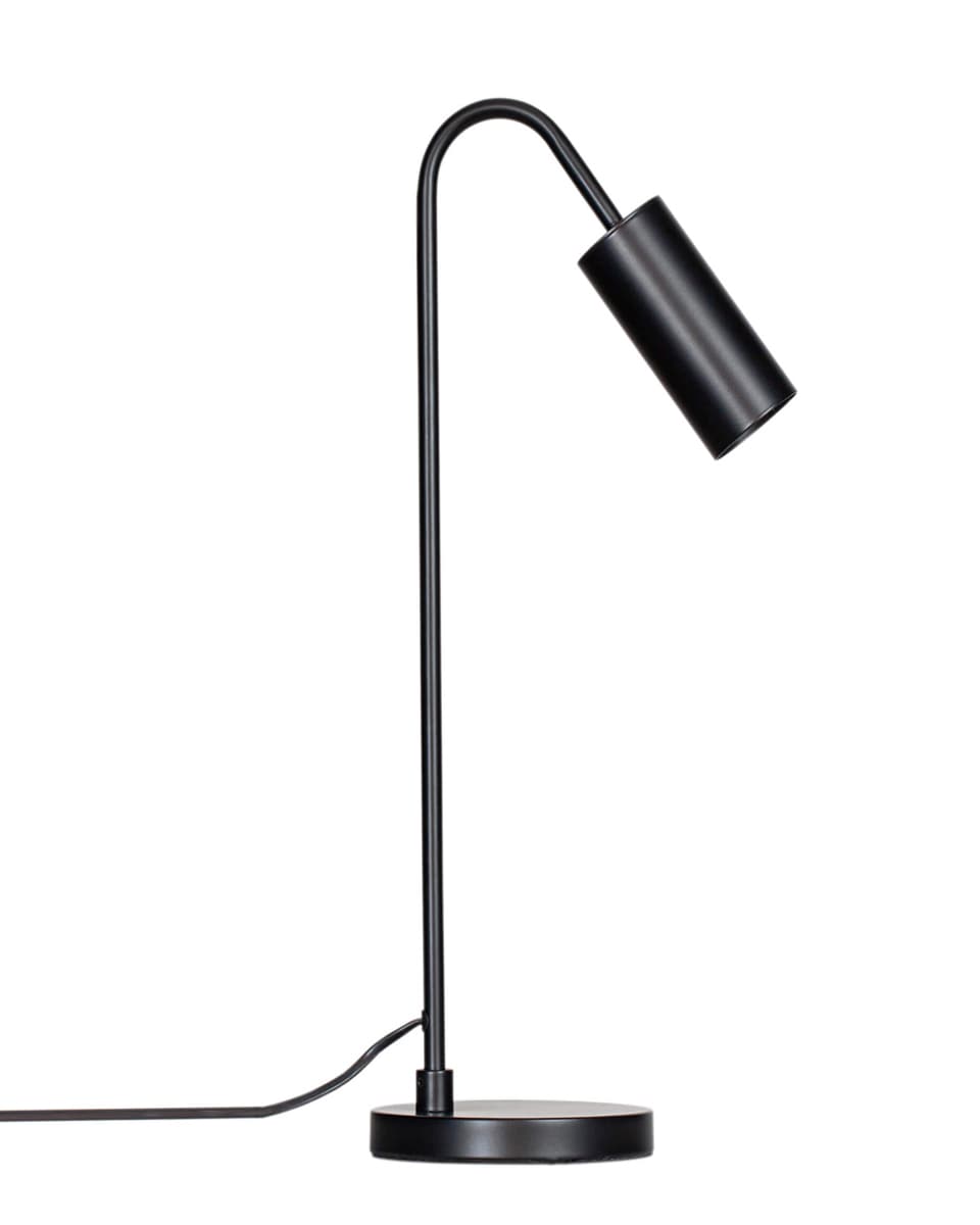 Curve Tischlampe Matt Schwarz 51cm