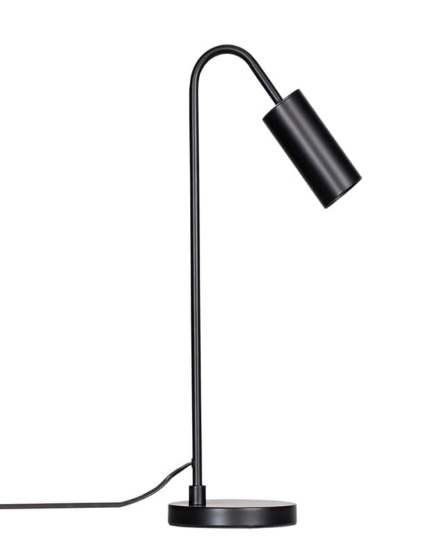 Curve Tischlampe Matt Schwarz 51cm