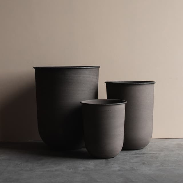Out Topf Brown 3-pack