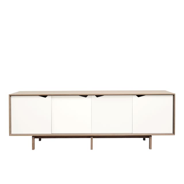 S1 Sideboard Geölte Eiche/Weiß 200x68