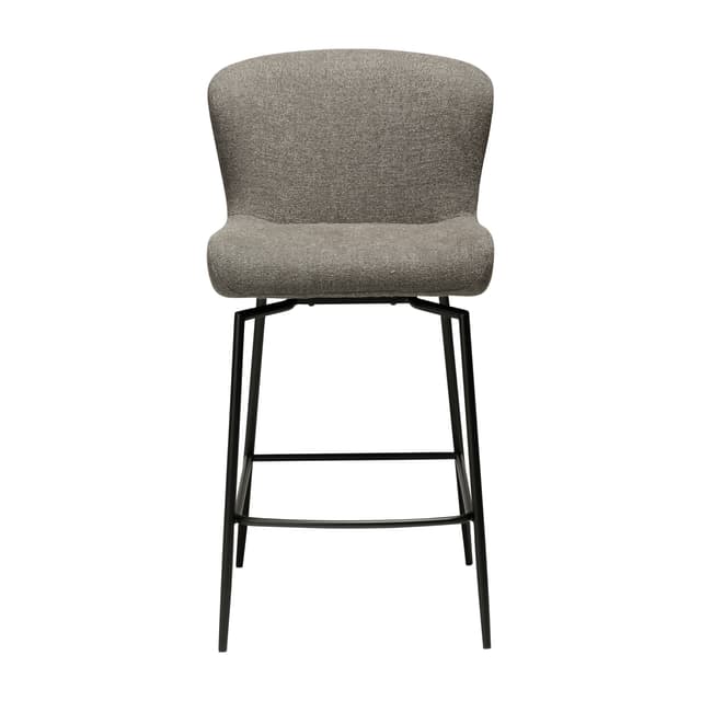 Glory Swivel Bar Stool Pebble Earth Bouclé