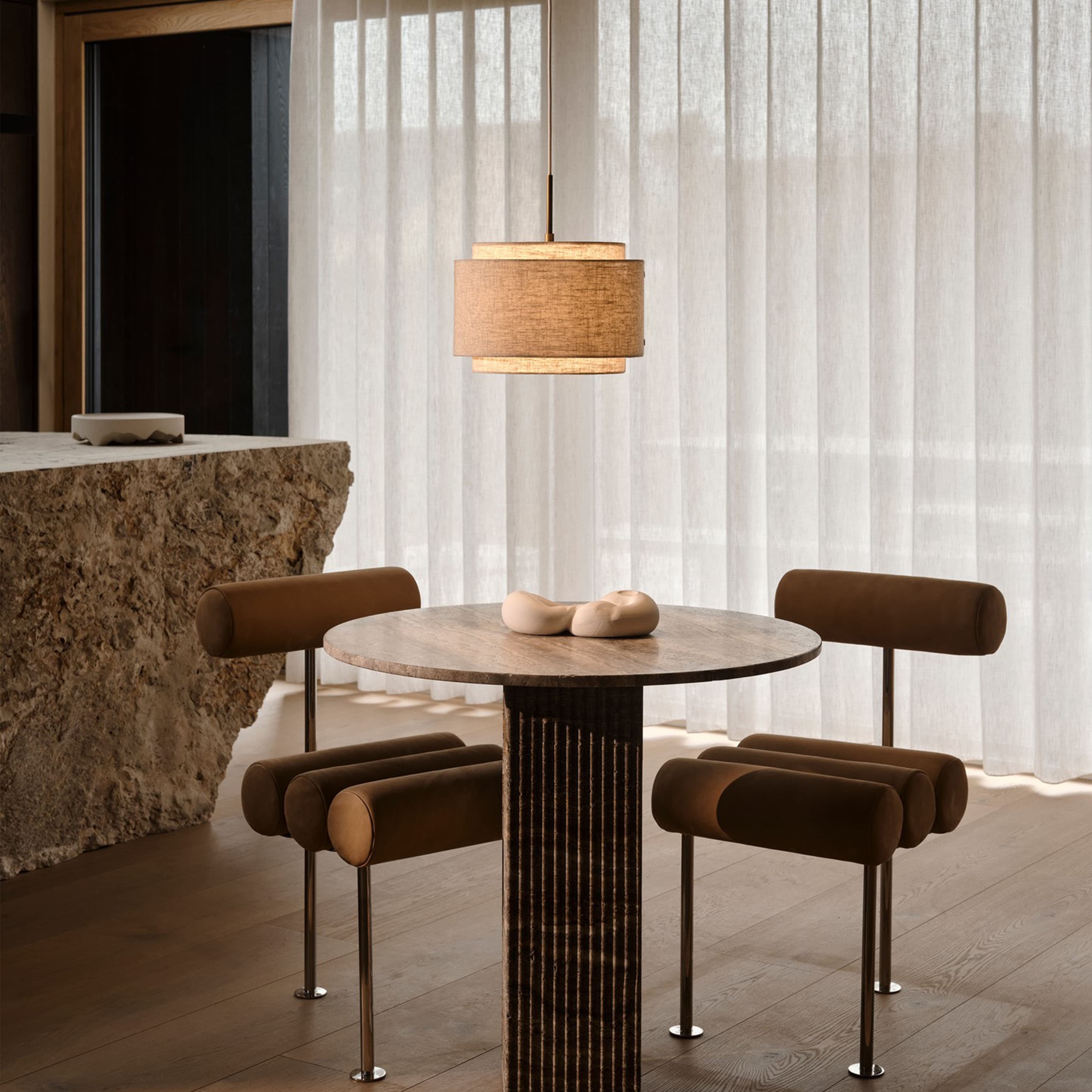 Takai Ceiling Lamp Beige 30x31