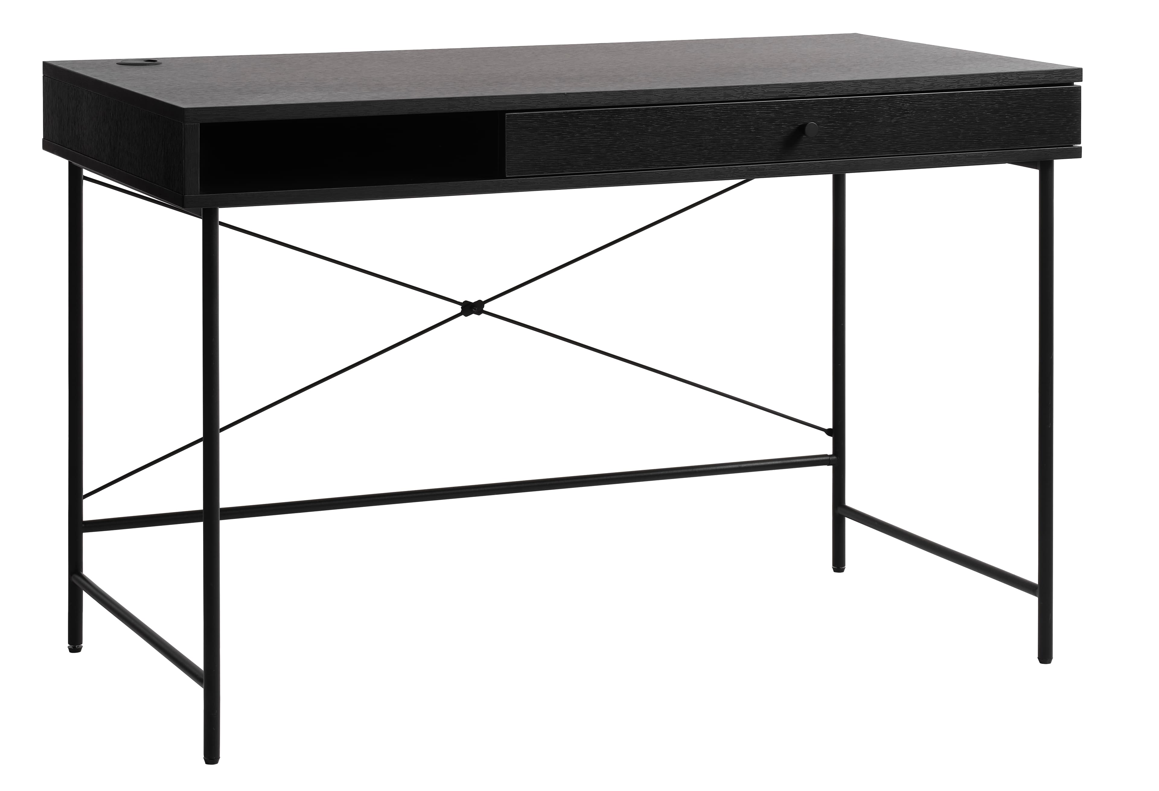 Elin Desk Black 120cm