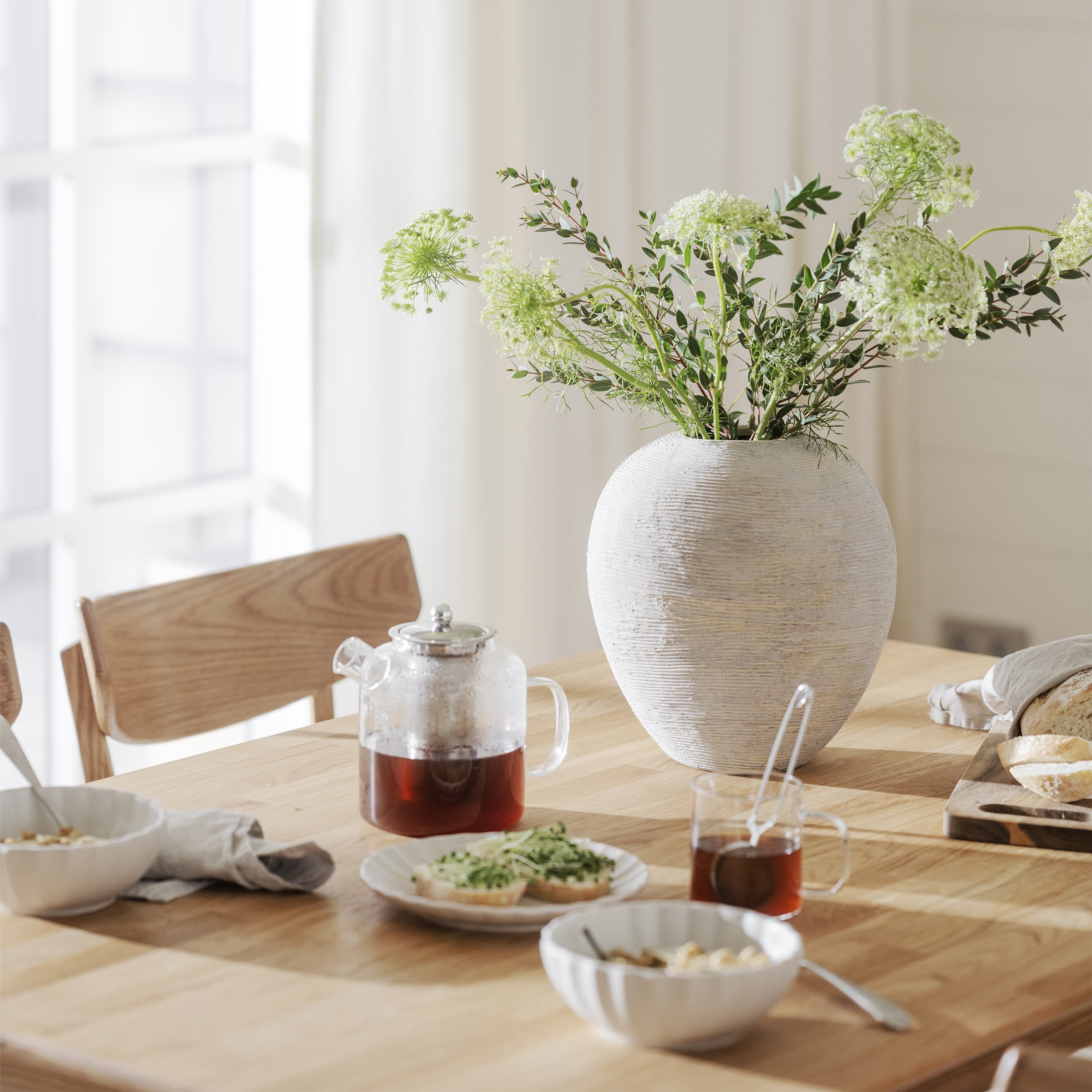 Filippa Dining Table Oak 140cm