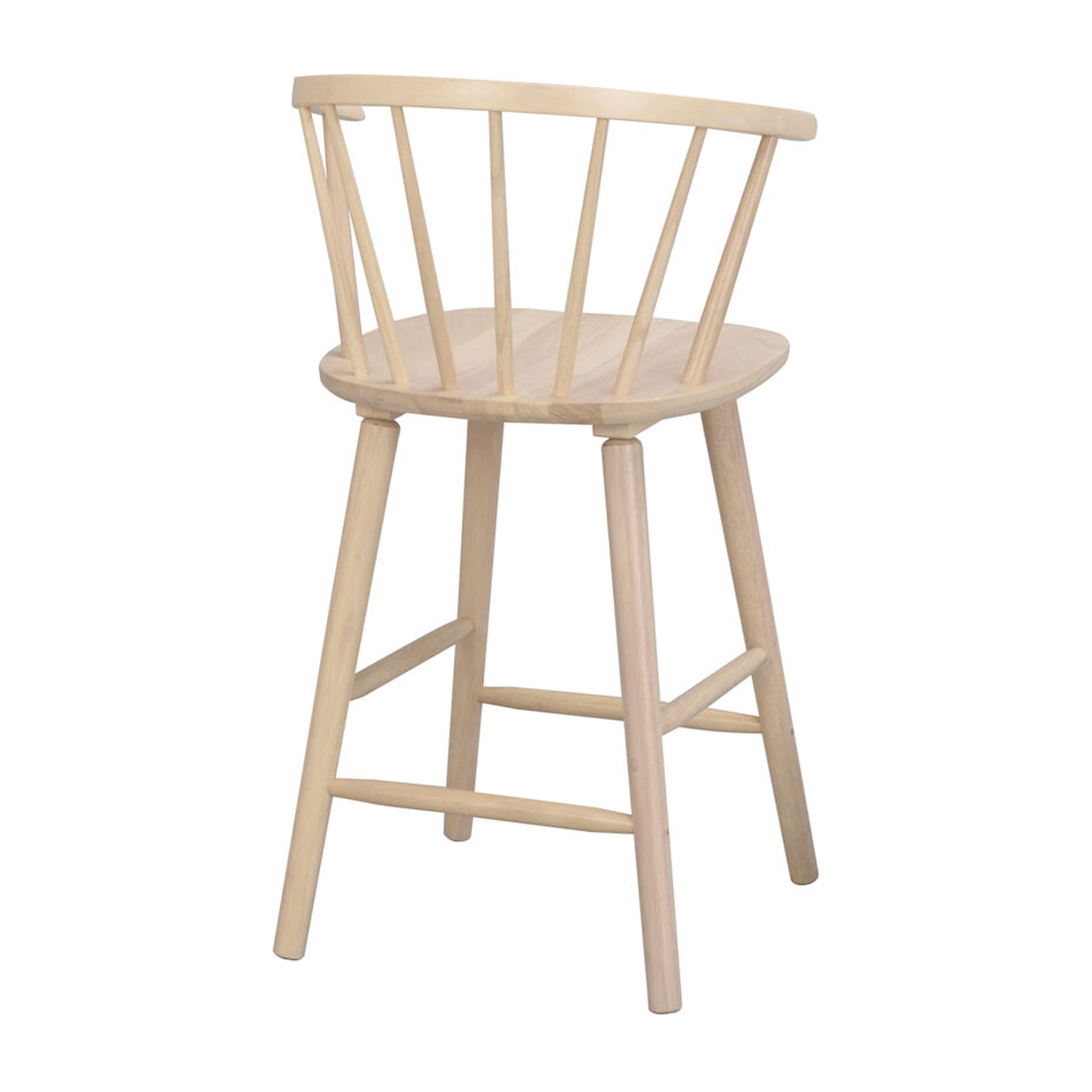 Carmen Bar Stool White Pigmented