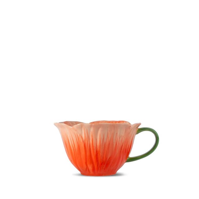 Poppy Tea Cup Red 40cl