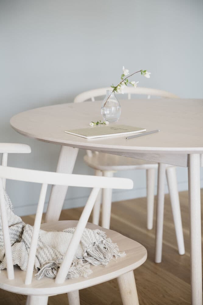Carmen Dining Chair White Pigmented