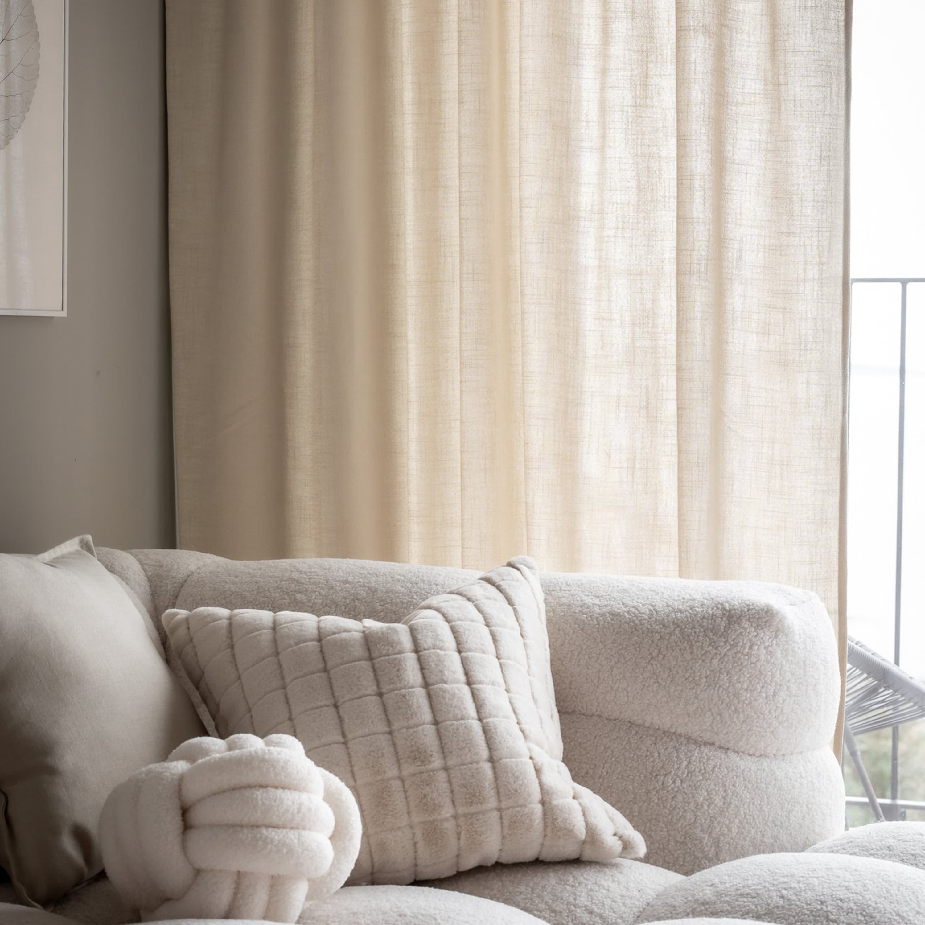 Cecil Vorhanglänge Nougat 320cm 2er-Pack