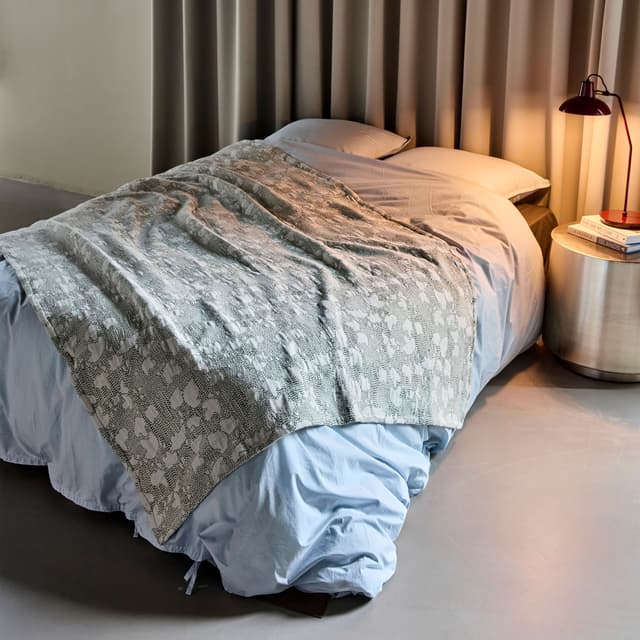 Mori Tagesdecke Off-White/Khaki 220x140