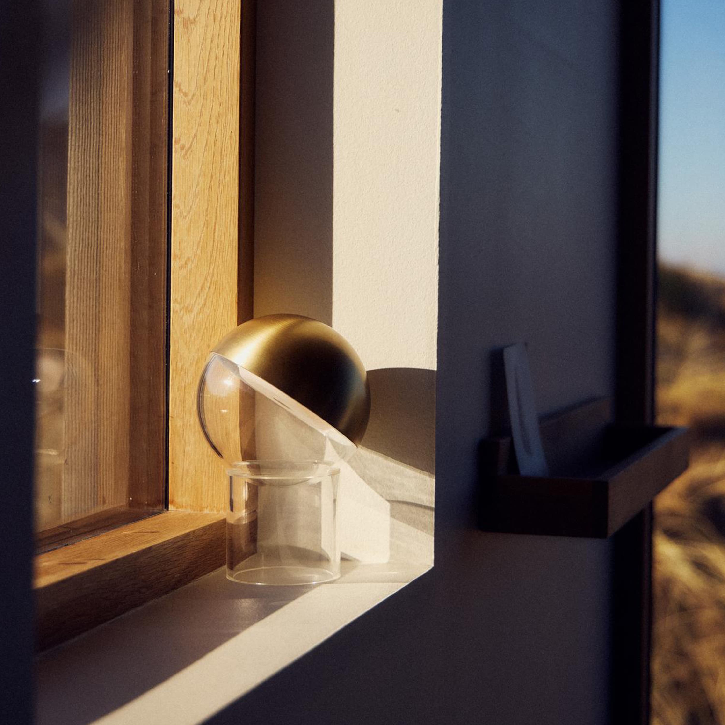 Pila Portable Tischlampe Solid Brass 19cm
