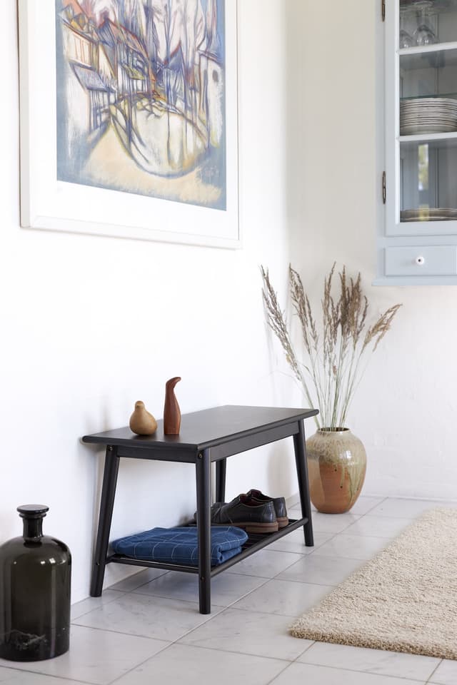 Noble Bank Schwarz 90cm