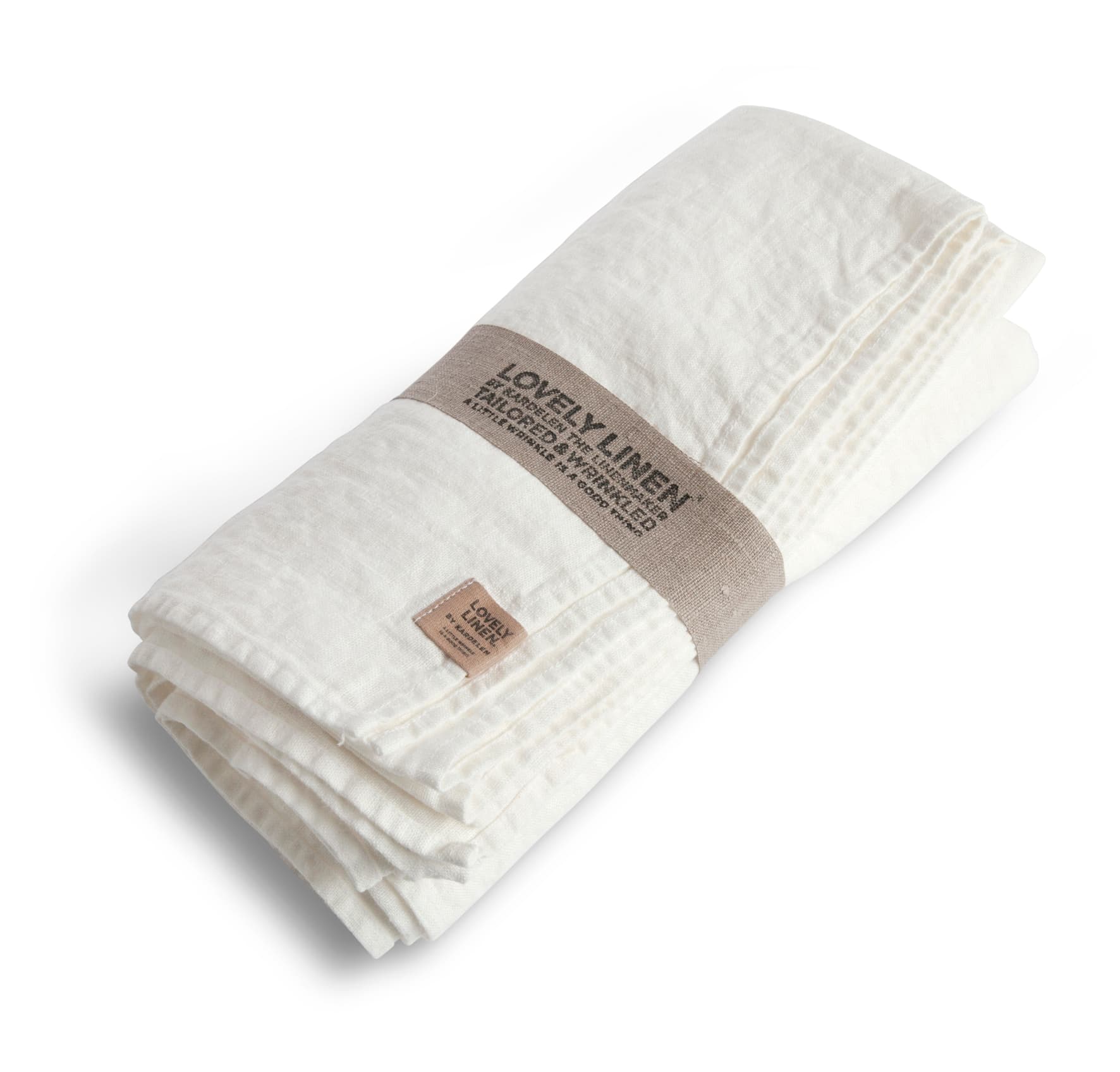 Lovely Tischdecke Leinen Off-White 145x300cm