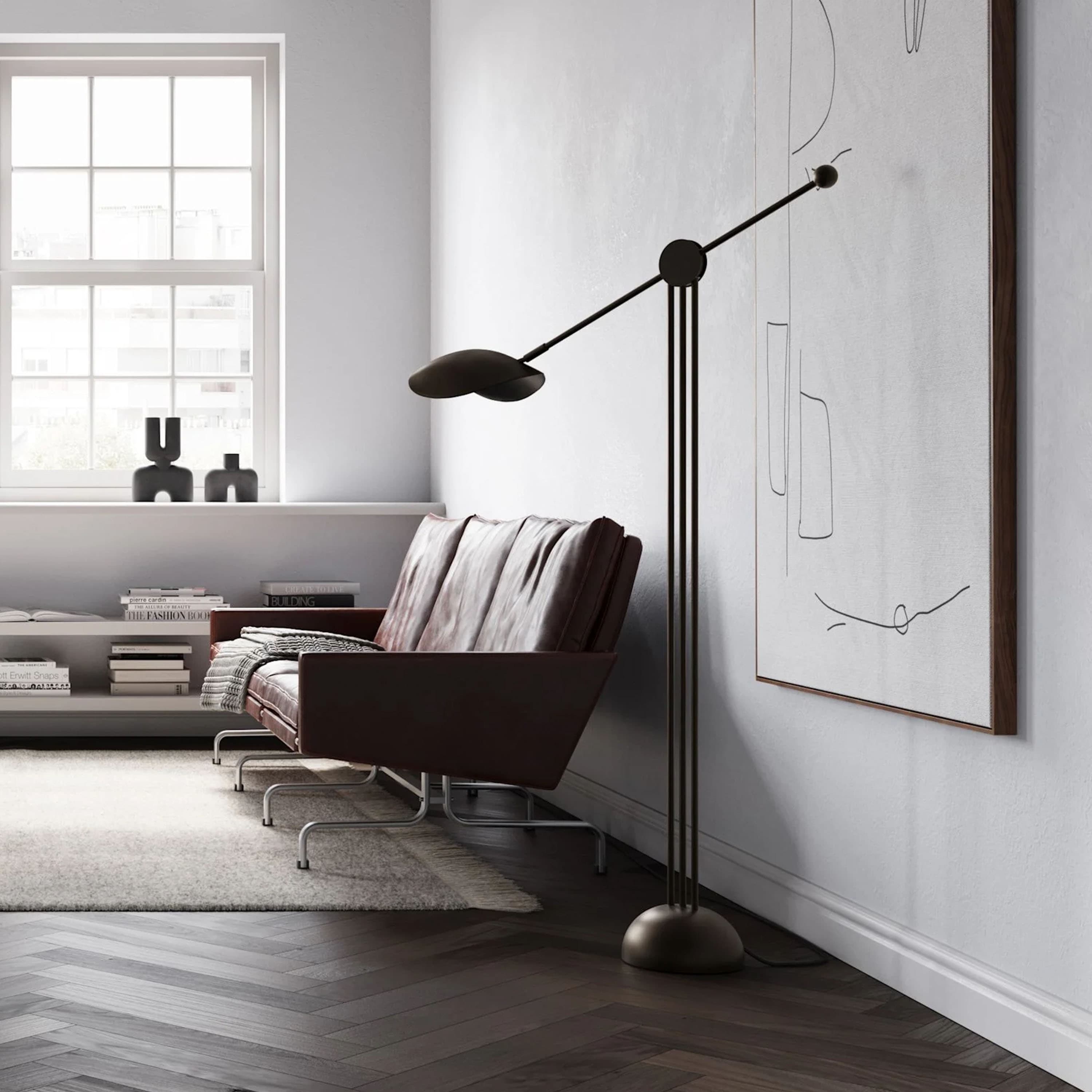 Stingray Stehlampe Bronze
