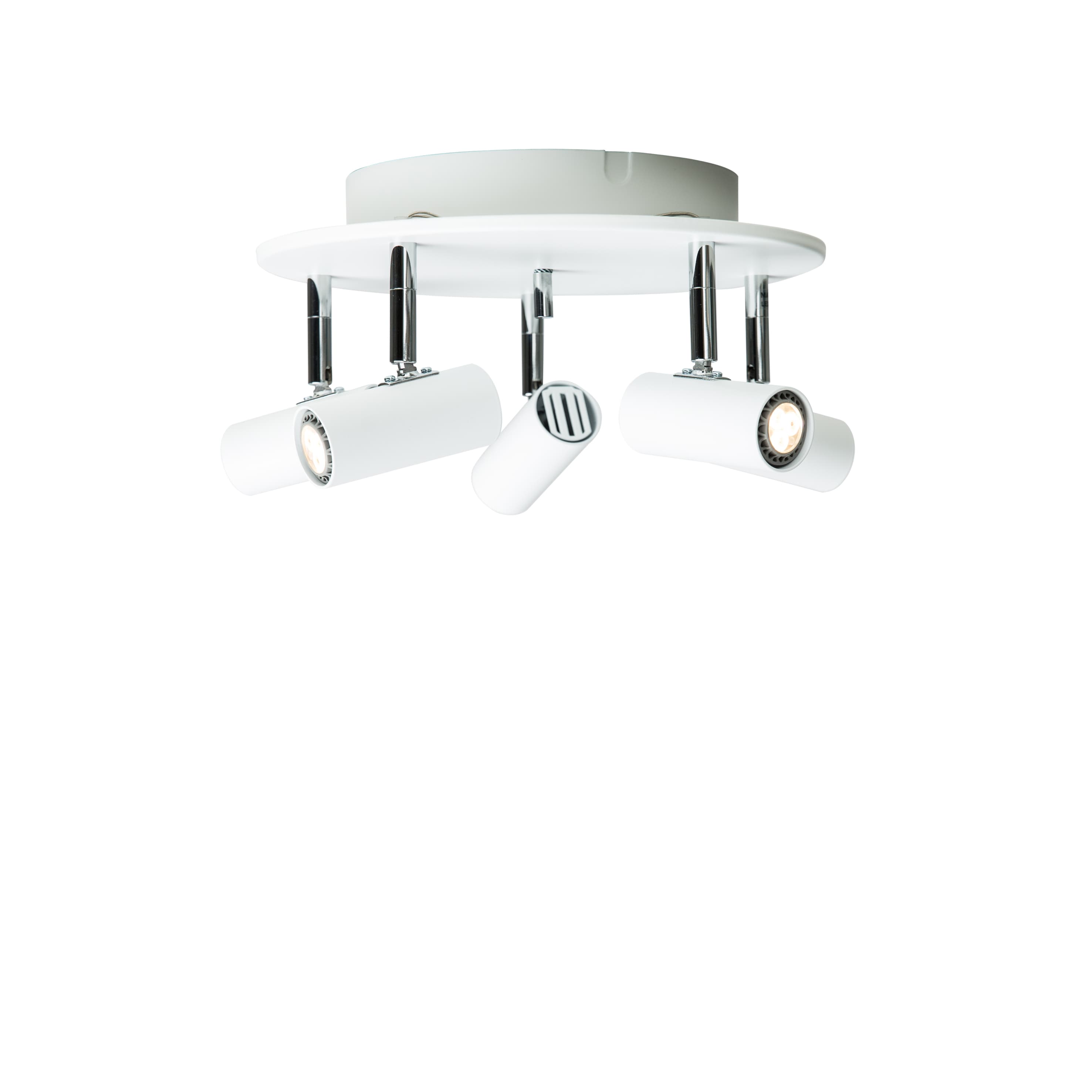 Cato 5 spot LED Ceiling Lamp White