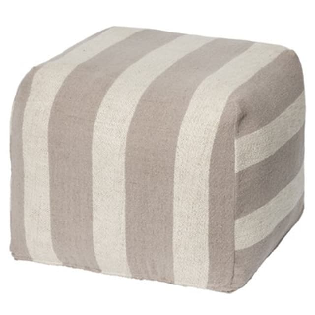 Sigrid Pouf Grau 50x38
