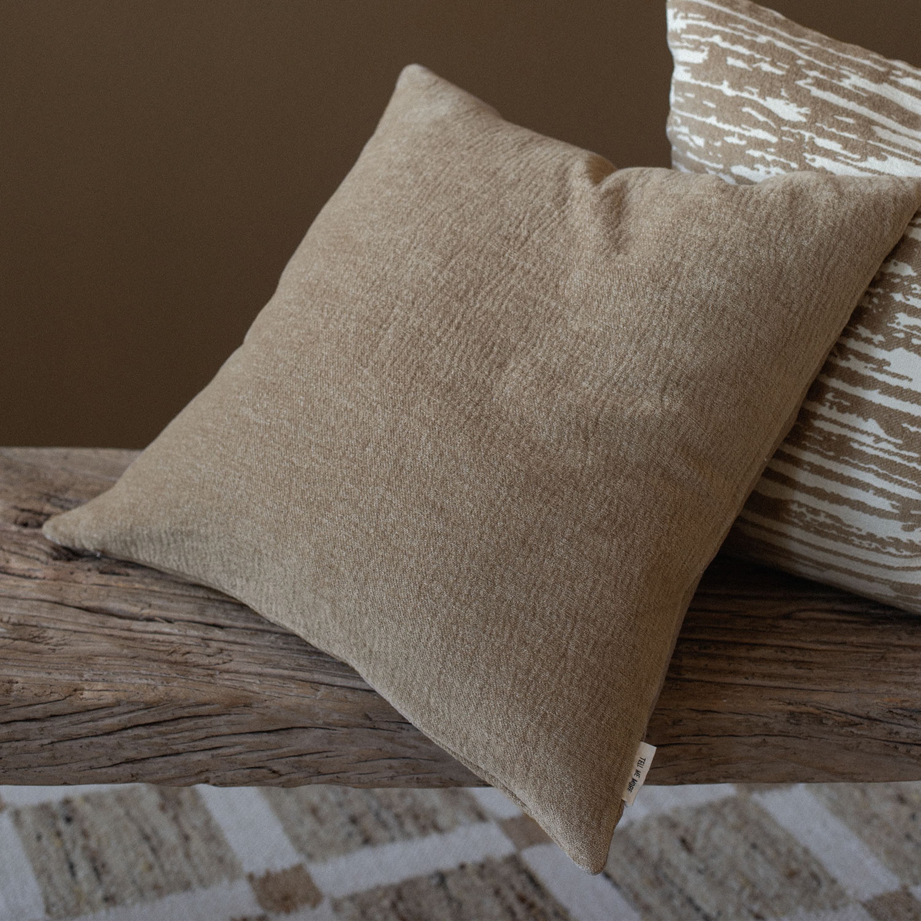 Matteo Tyynynpäällinen Dark Beige 50x50