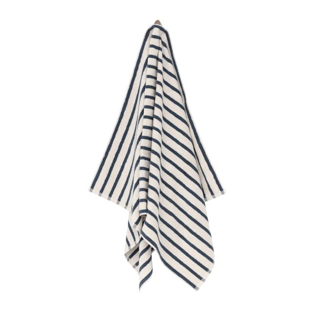 Everyday Stripe Handtuch Blau 50x90