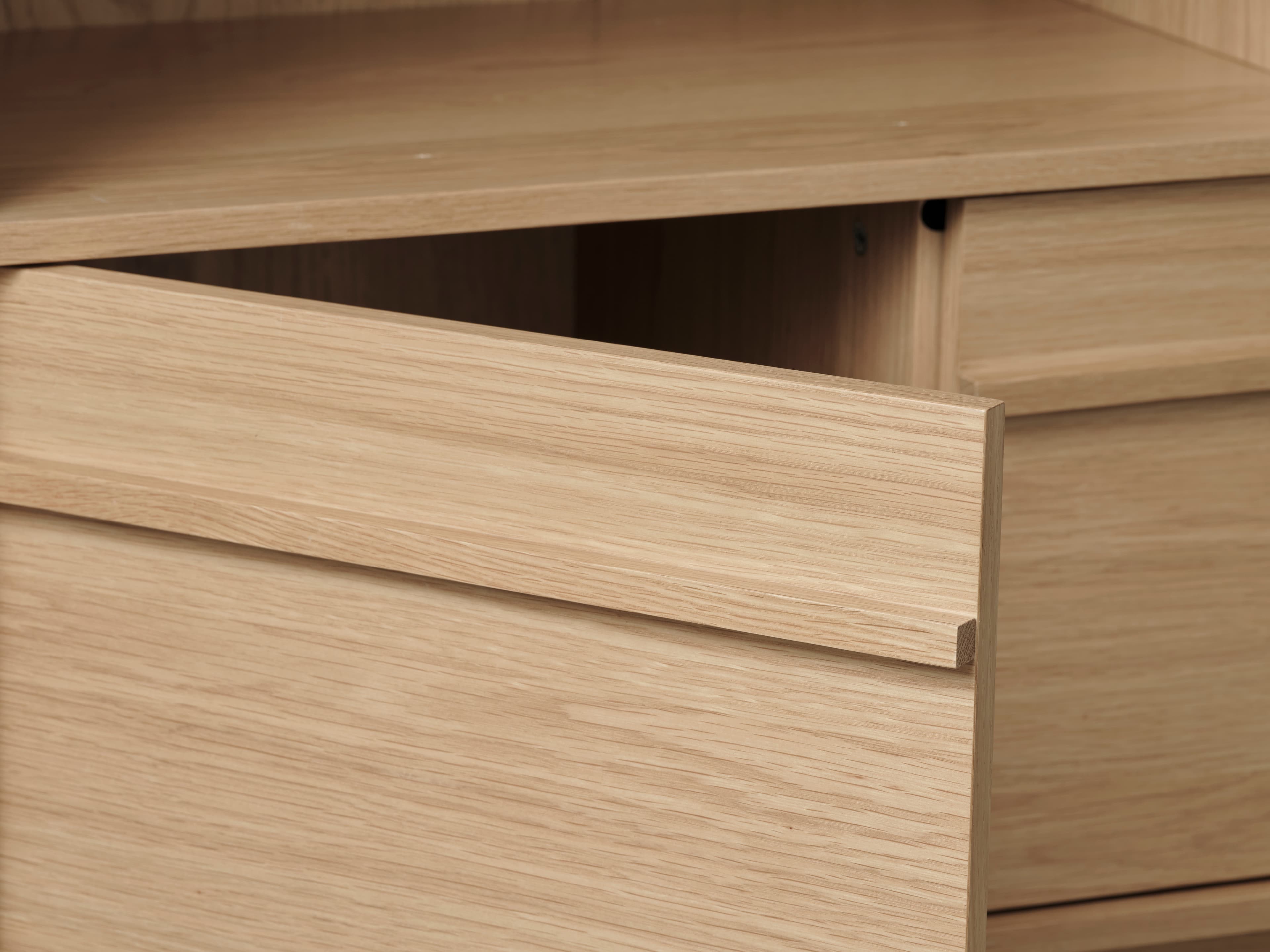 Andrea Bücherregal Natural Oak 140cm