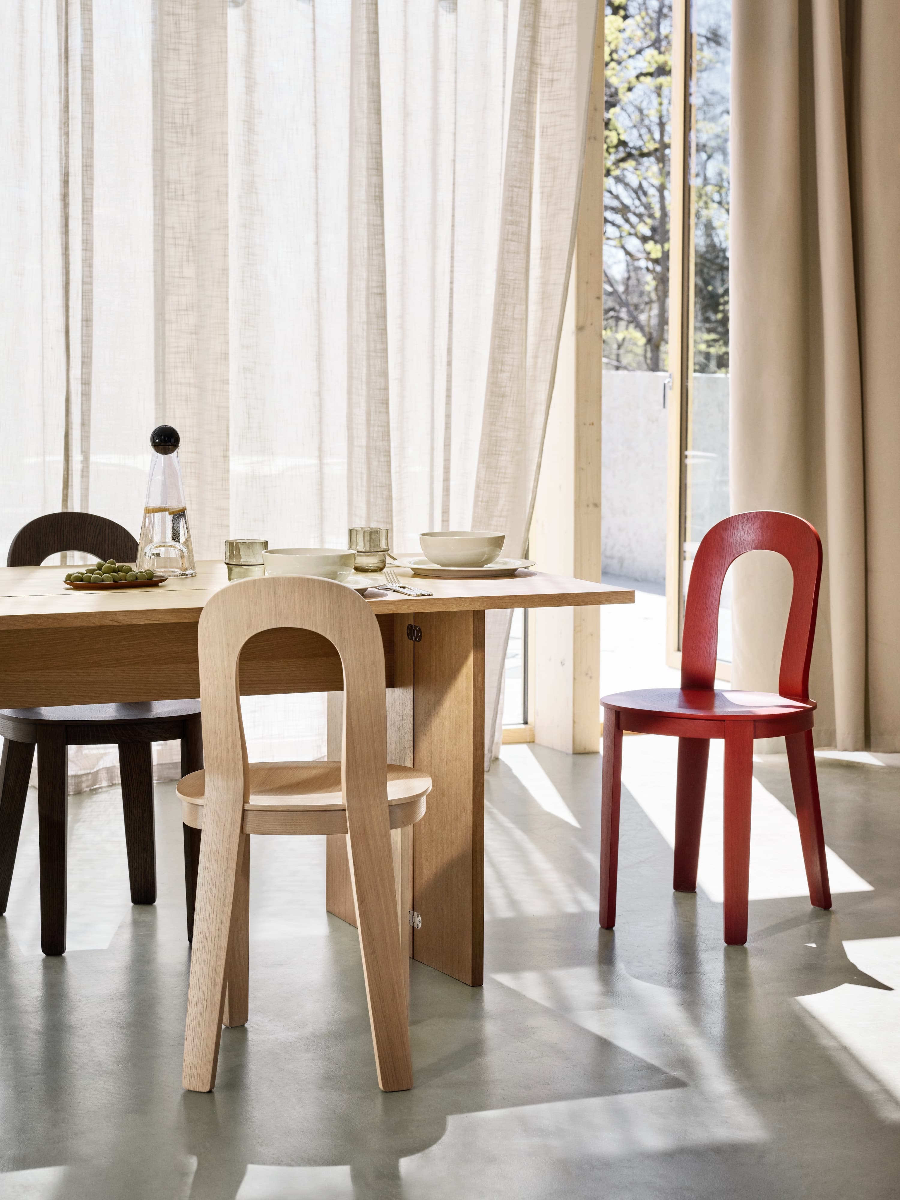 Olivia Dining Chair Oak