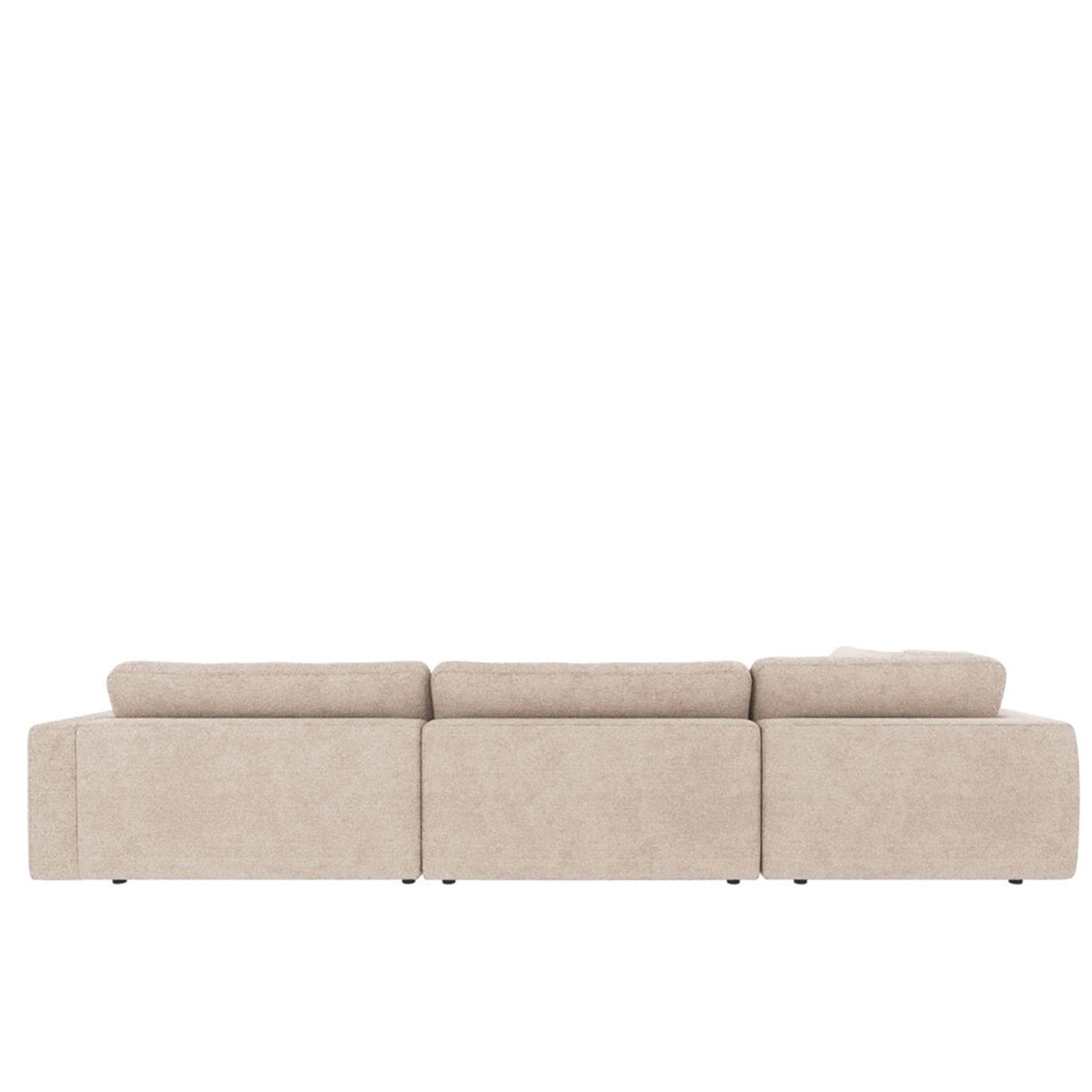 Duncan 2+3-Sitzer Ecksofa Hellgrau