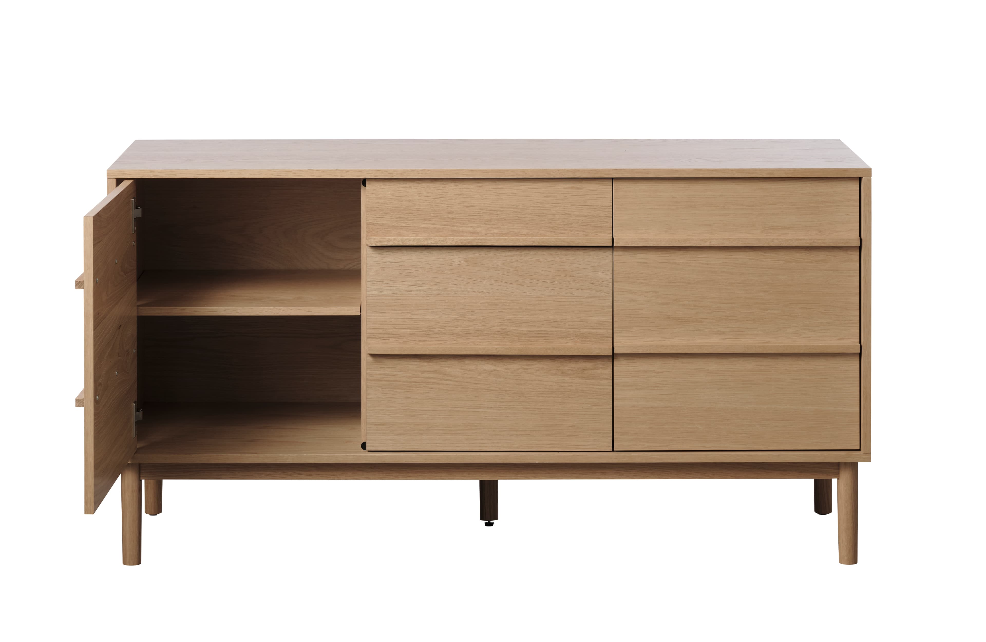 Andrea Sideboard Natural Oak 140cm