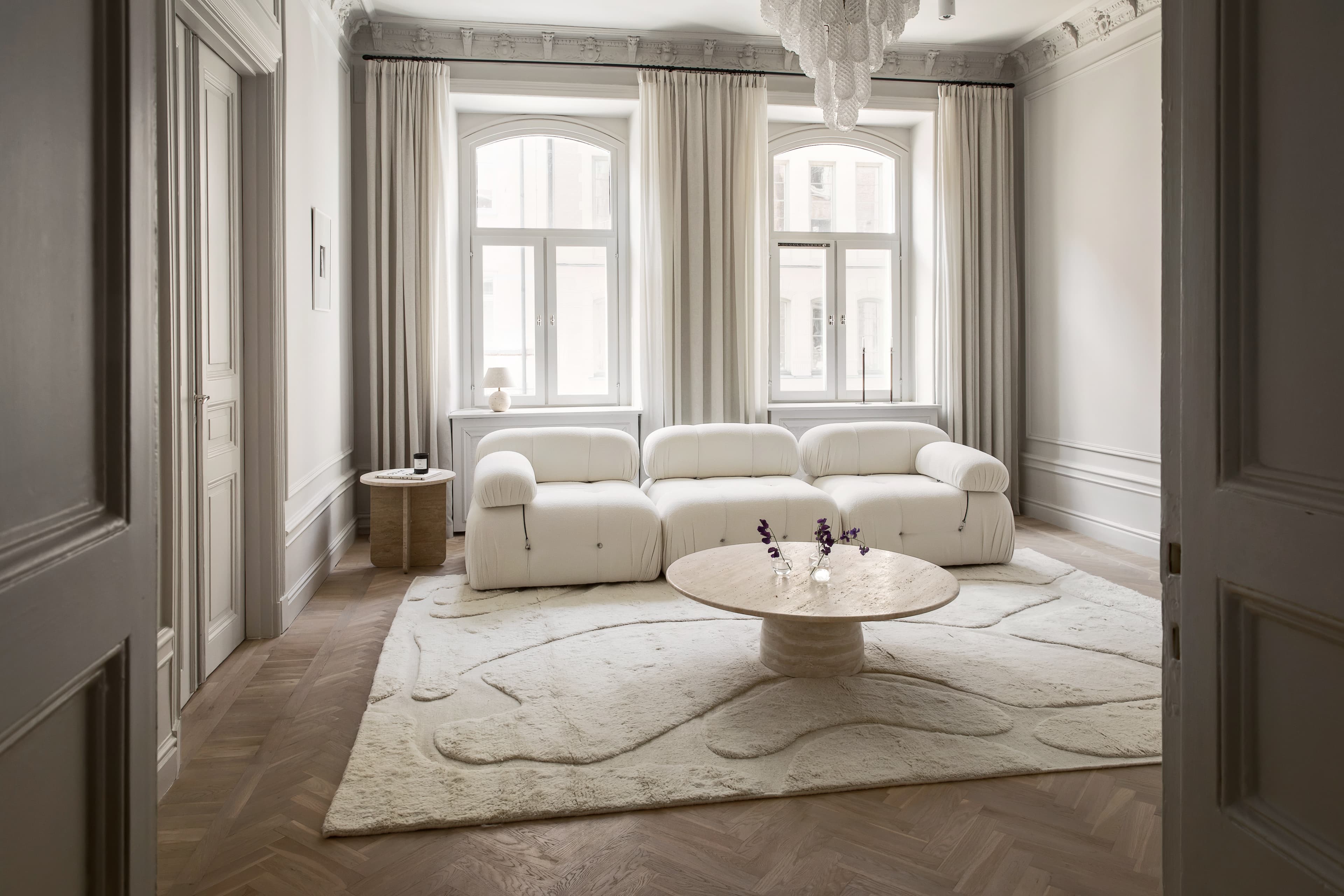 Vienna Wollteppich Offwhite 170x230