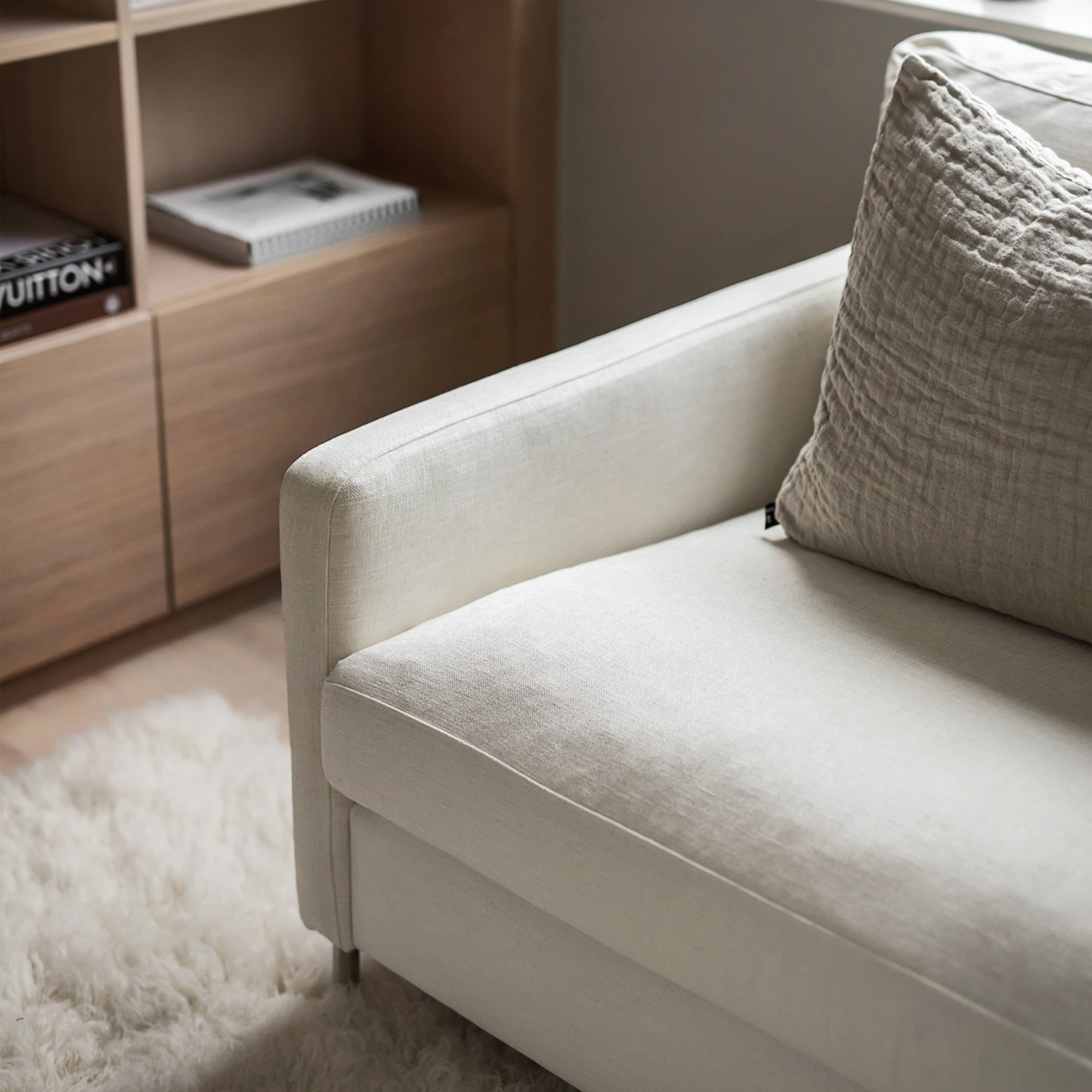 Åre 3-seater Sofa White 227cm