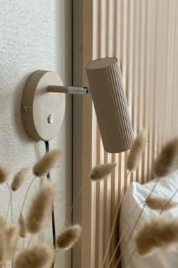 Hubble Wandlampe Beige