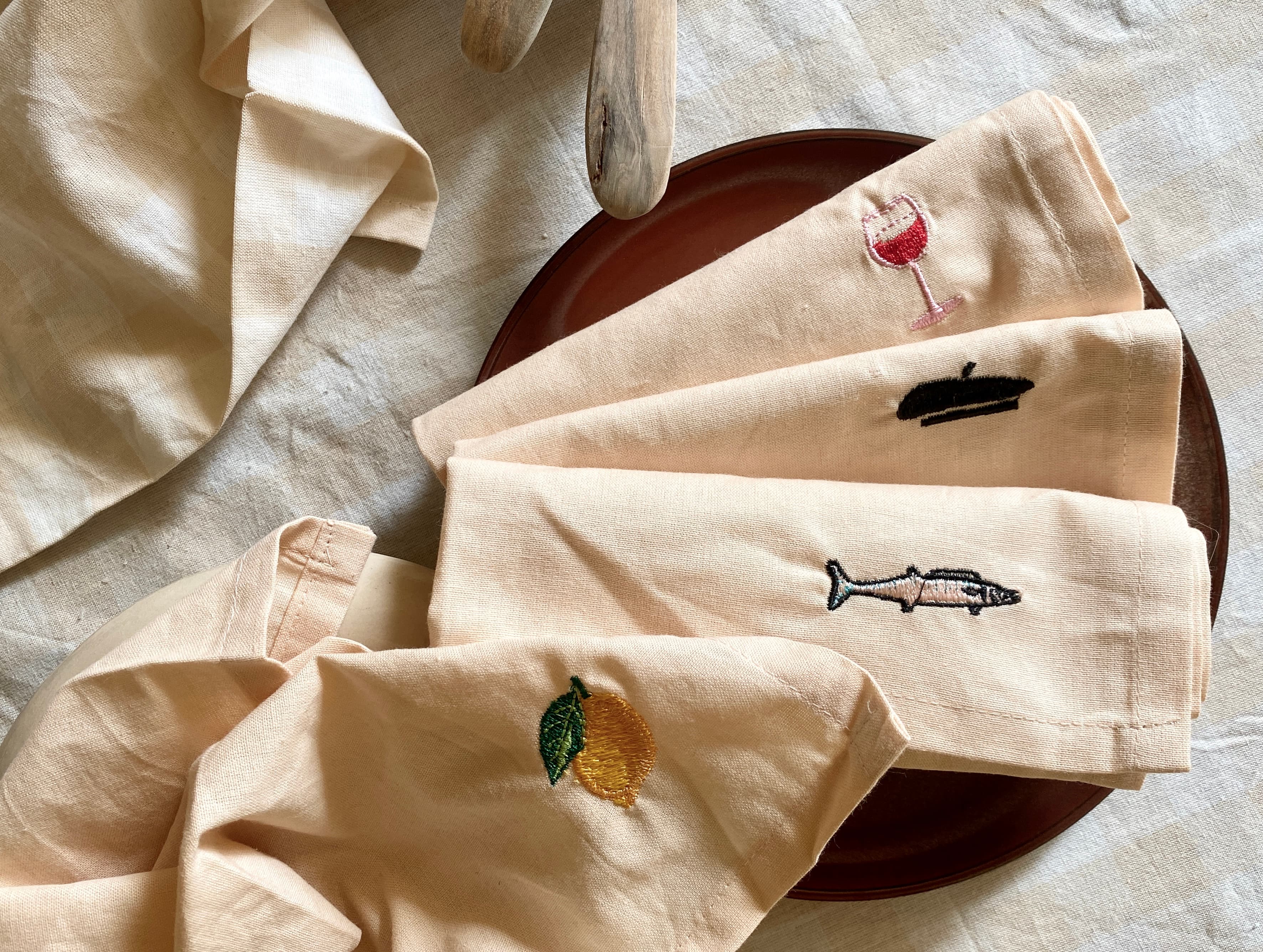 Serviette Déjeuner 4er Pack