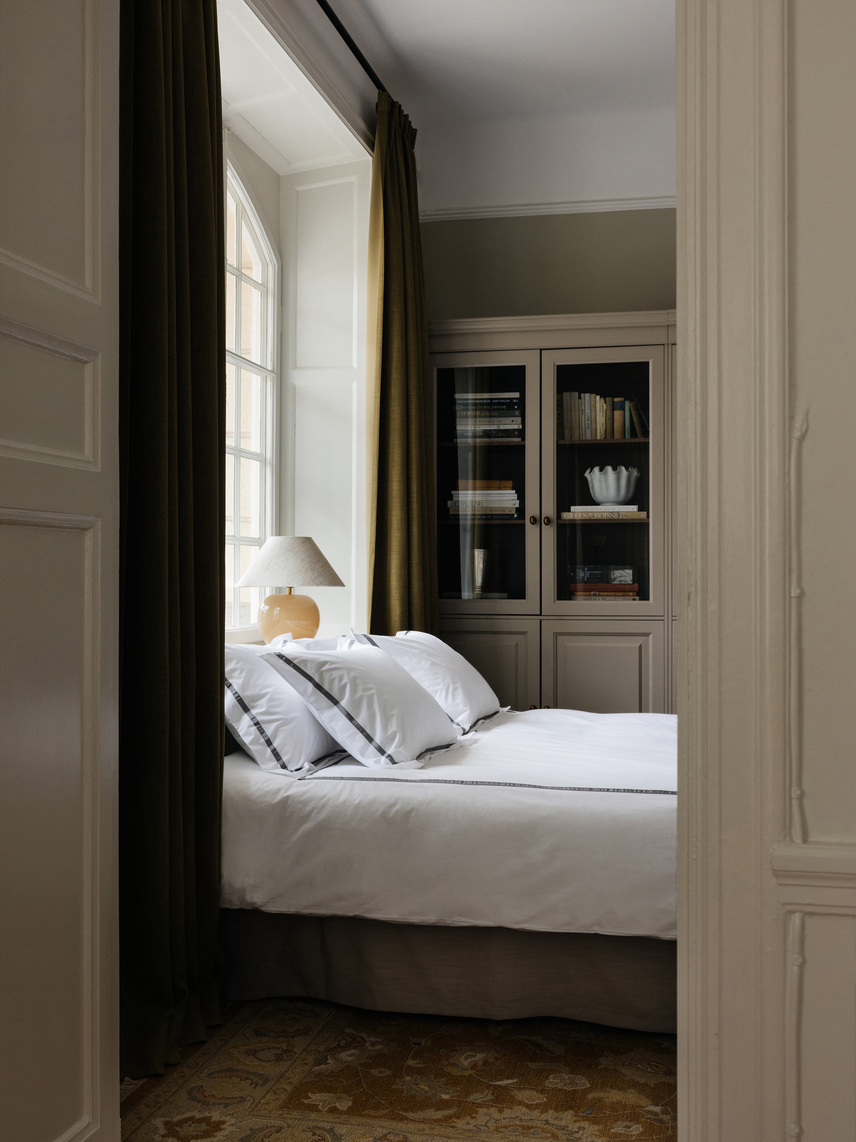 Singolo Duvet Cover Organic Percale Grey 150x210