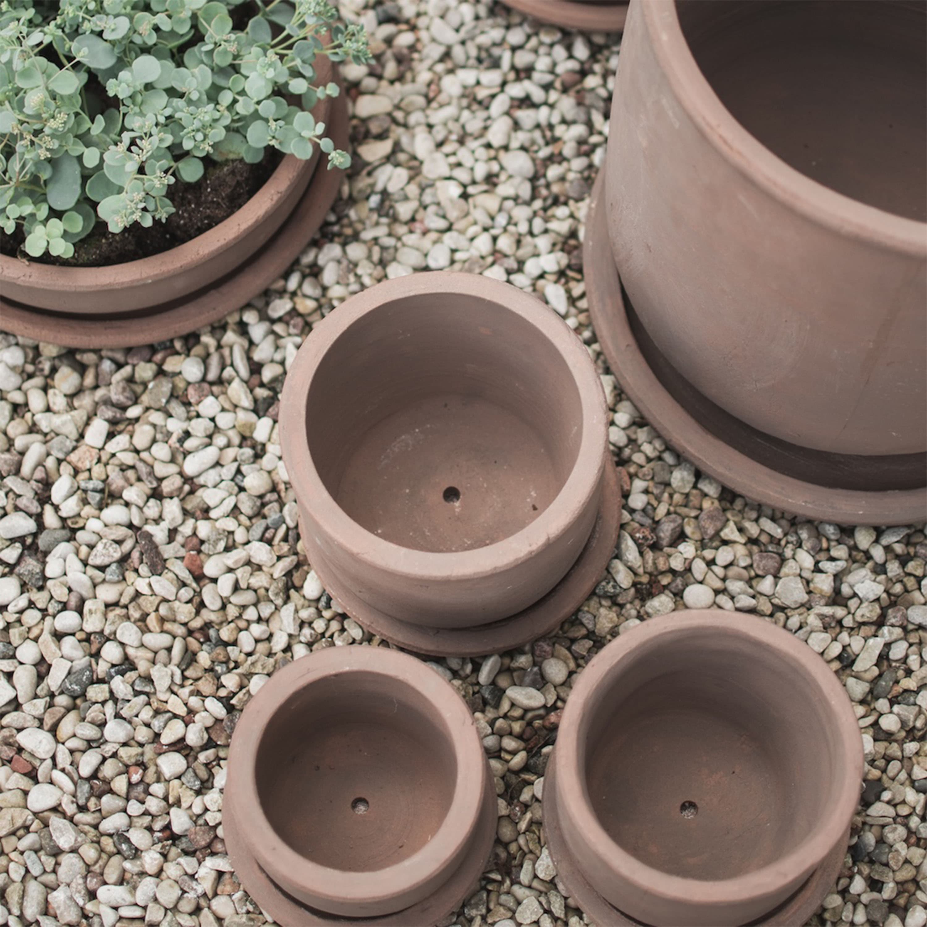 Terra Blumentopf Braun Ø18
