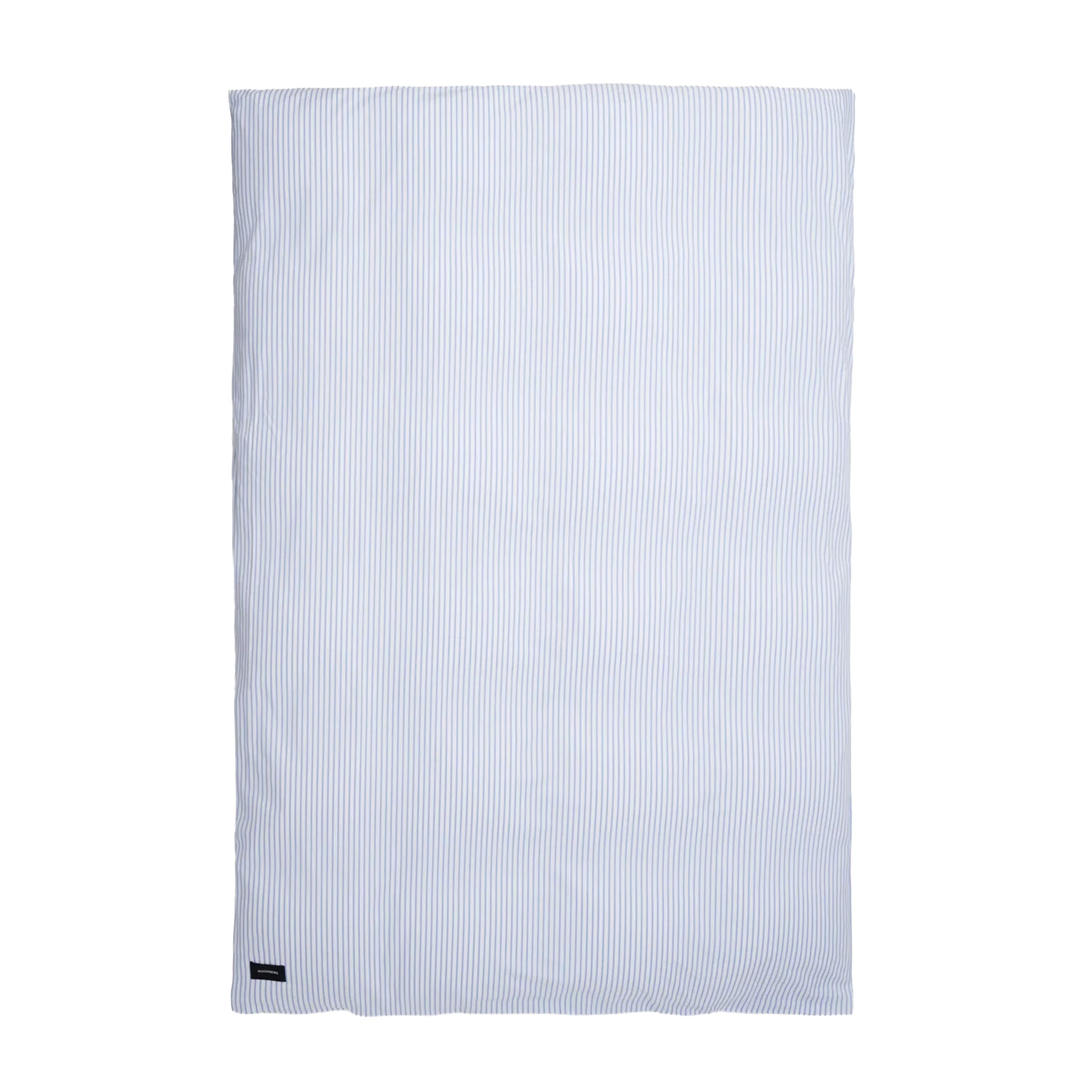 Wall Street Oxford Bettbezug Striped White 150x210