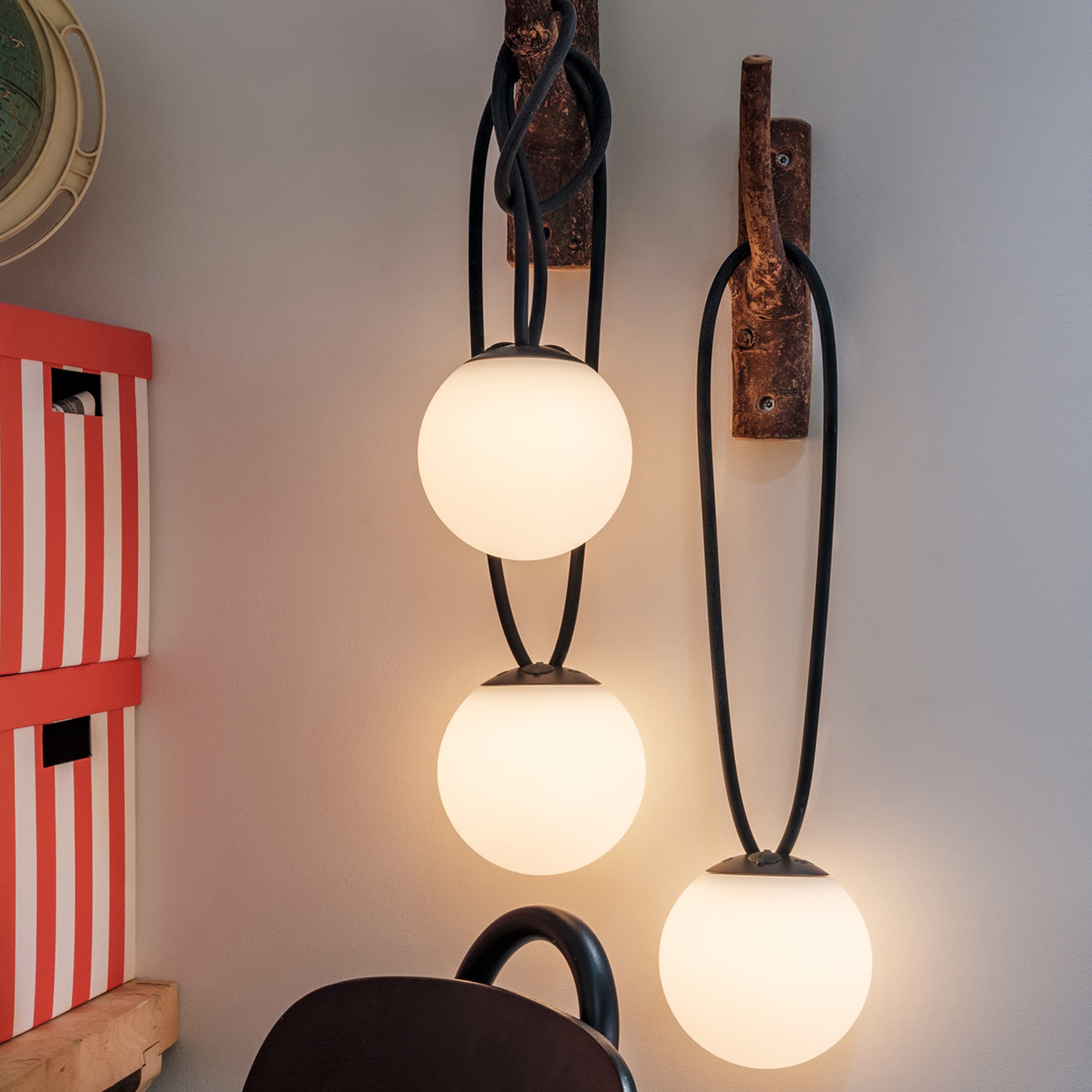Bolleke Mini Portable Lamp Taupe Set of 3