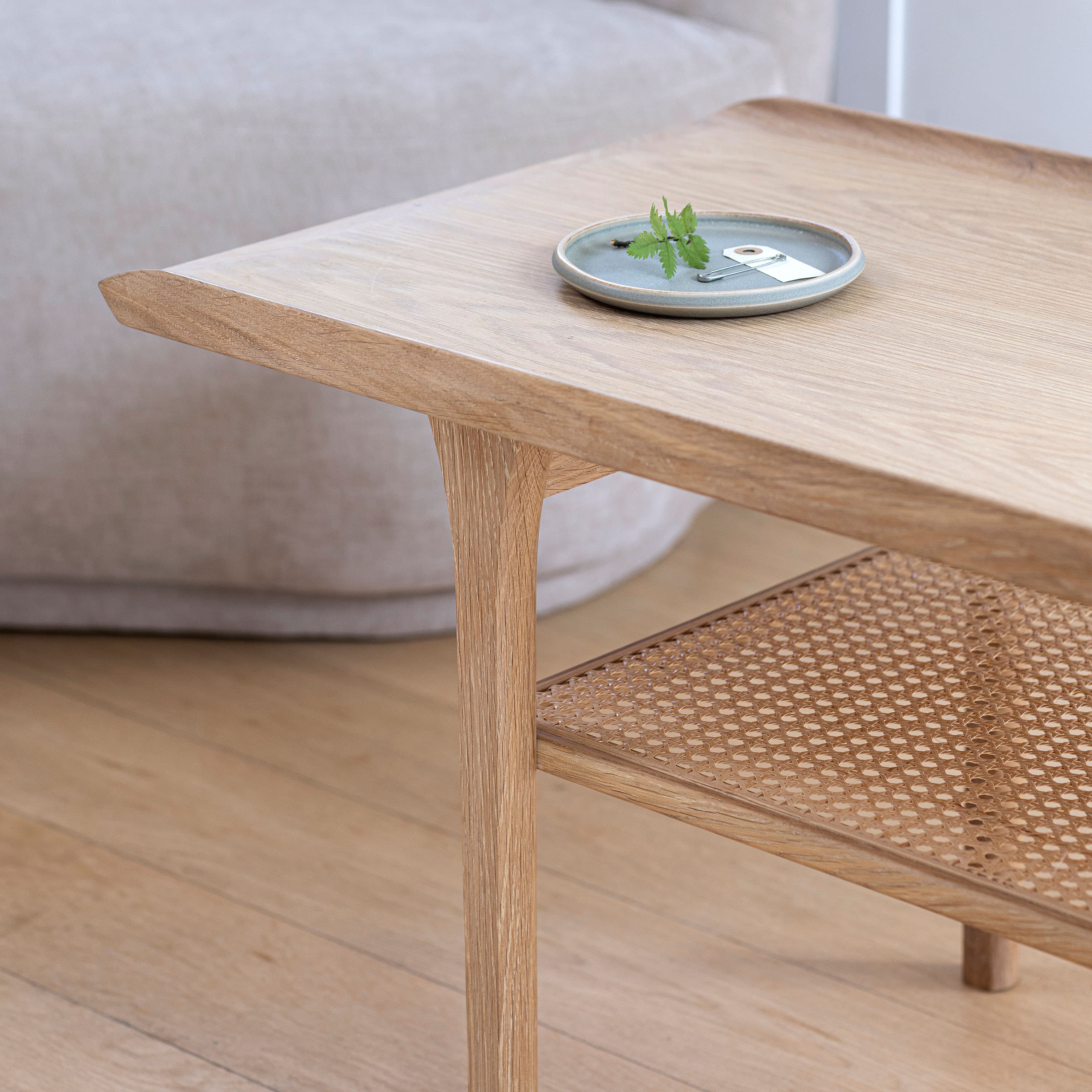 No.25 Coffee Table White Oil Oak