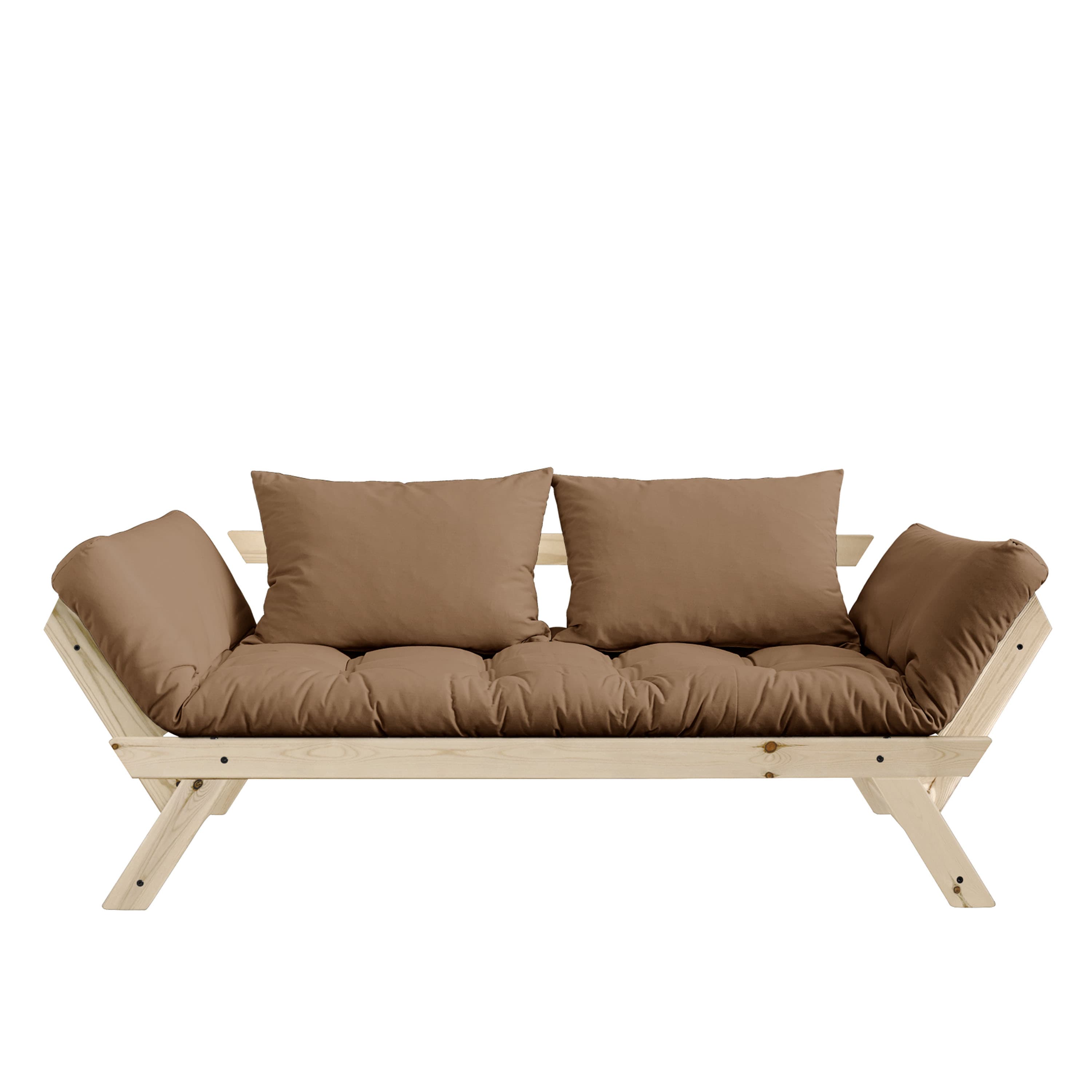 Bebop Tagesbett Natur/Mokka 174cm