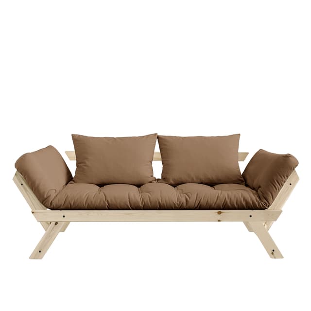 Bebop Tagesbett Natur/Mokka 174cm