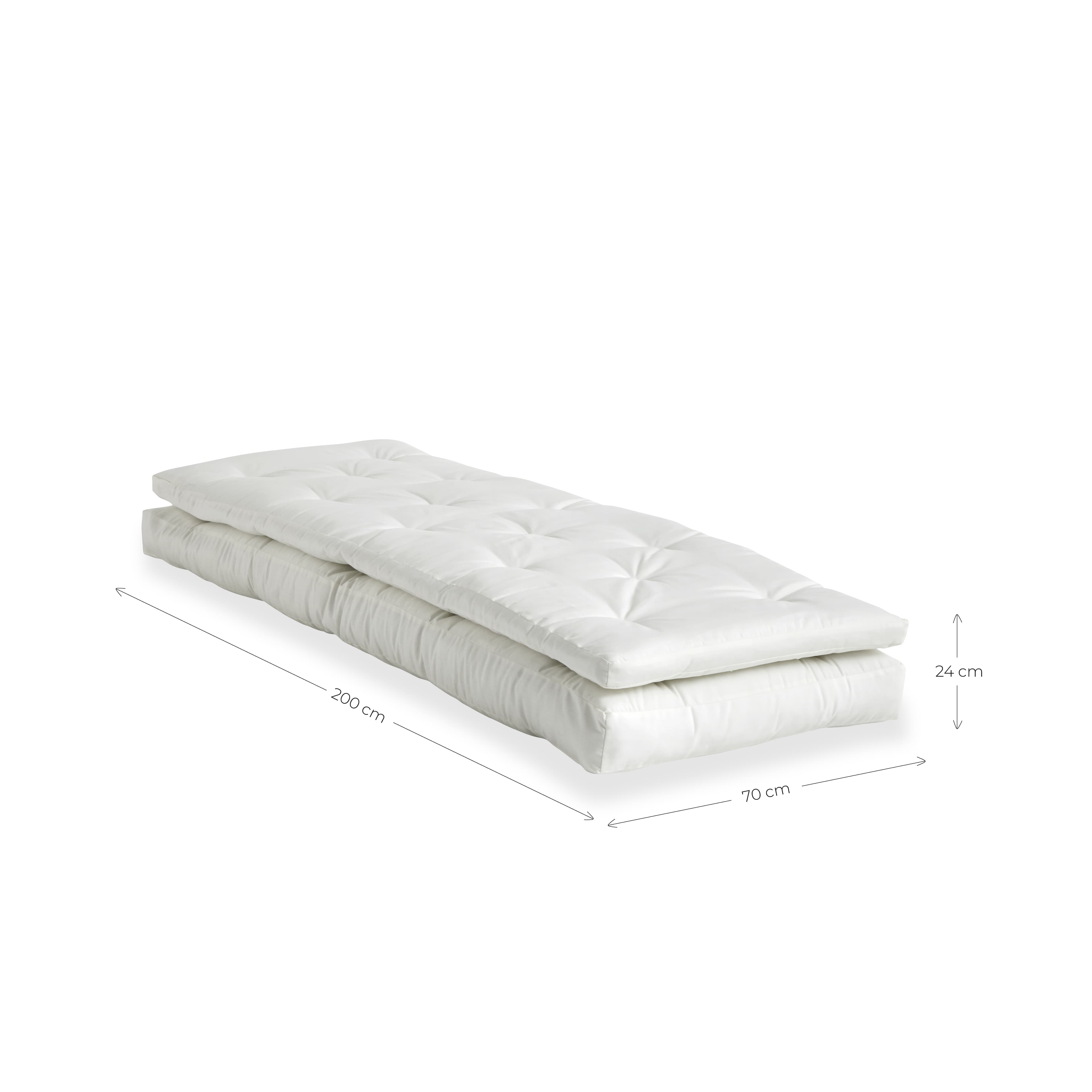Buckle-Up Outdoor-Loungematratze Beige