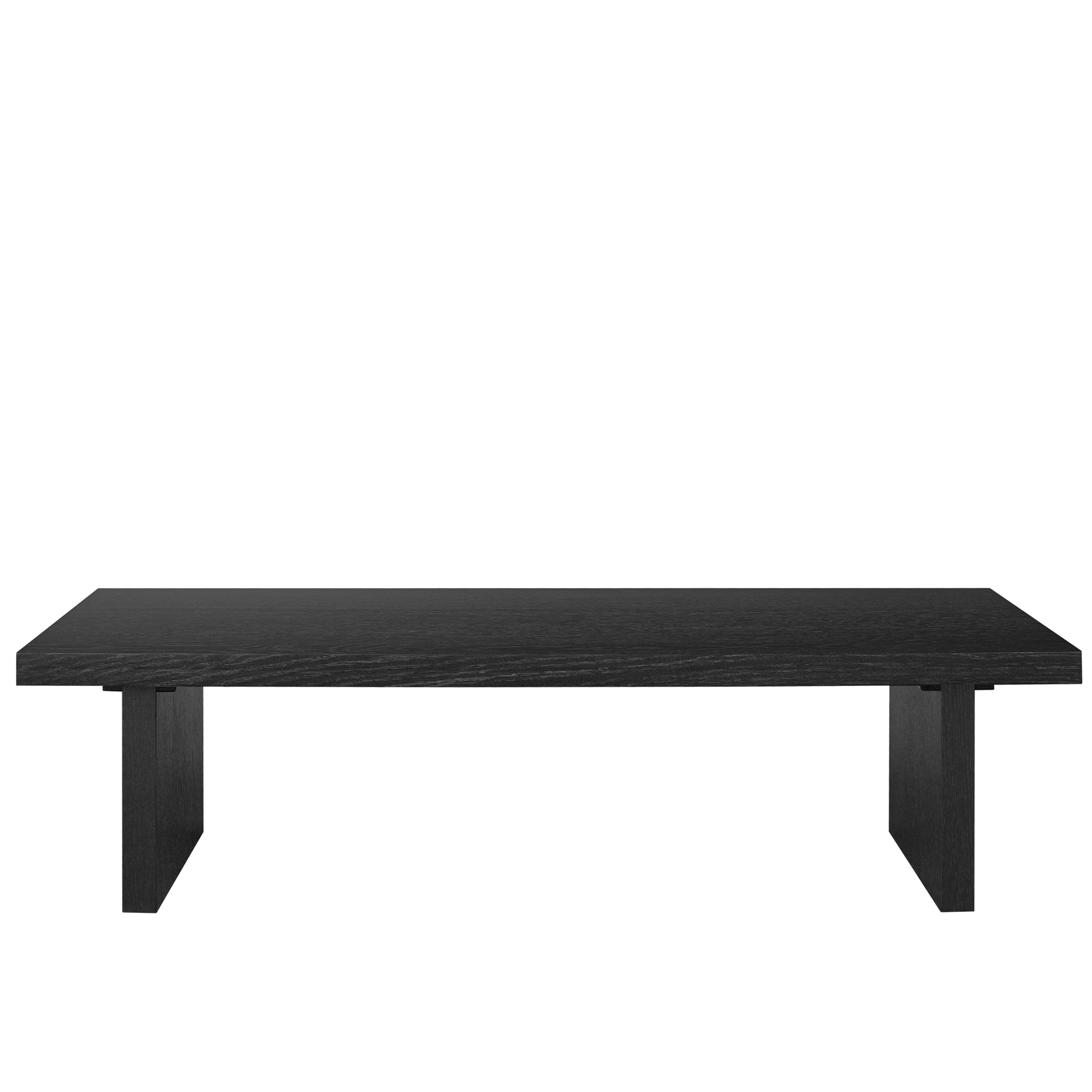 Kaia Coffee Table Black Stained Oak 130cm