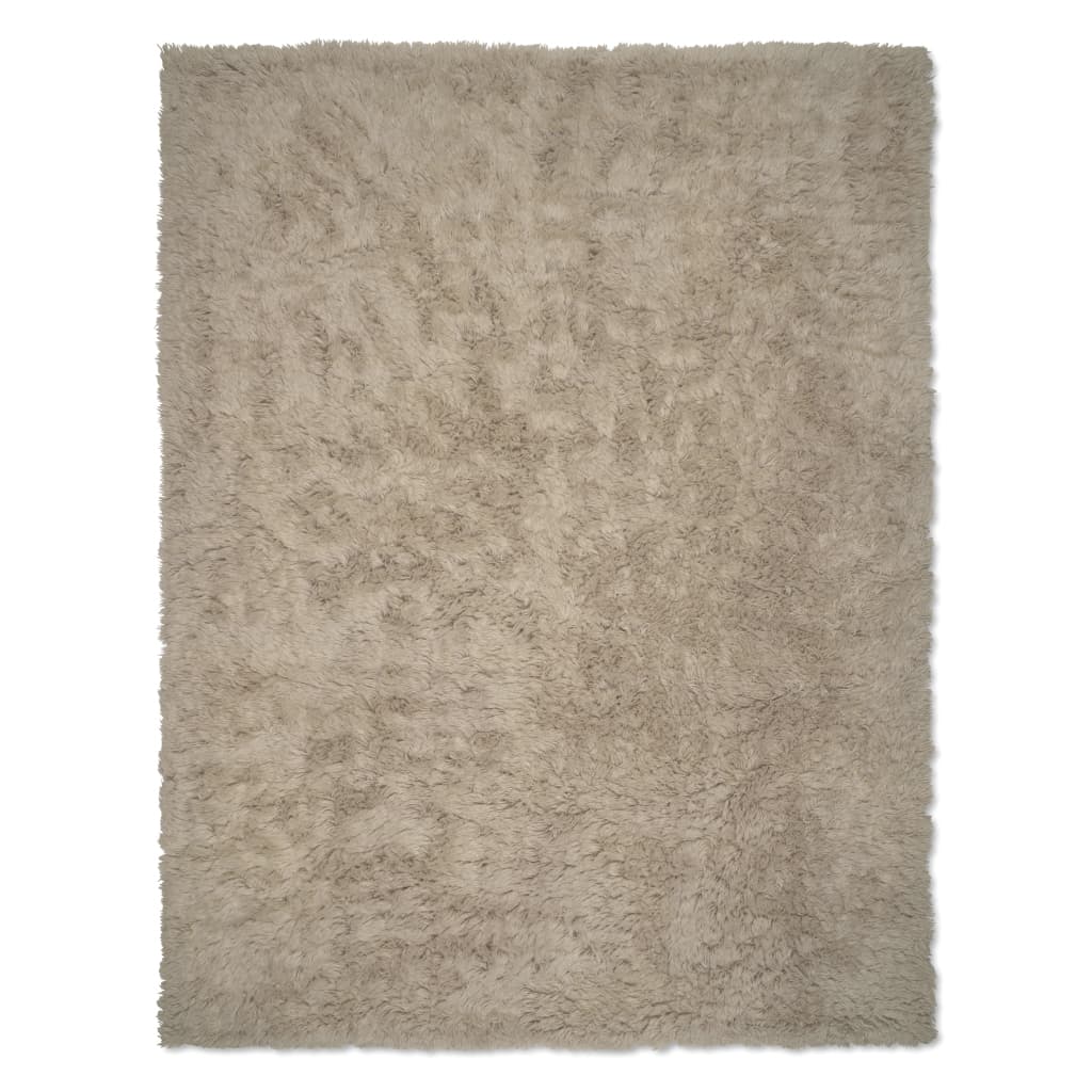 Cloudy Wool Rug Beige 250x350