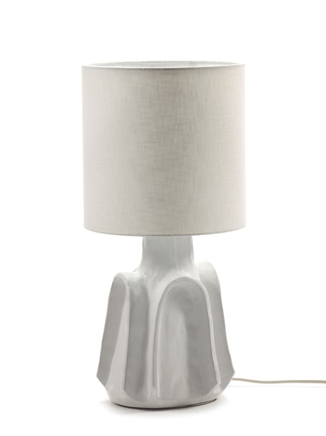Billy 2 Table Lamp White