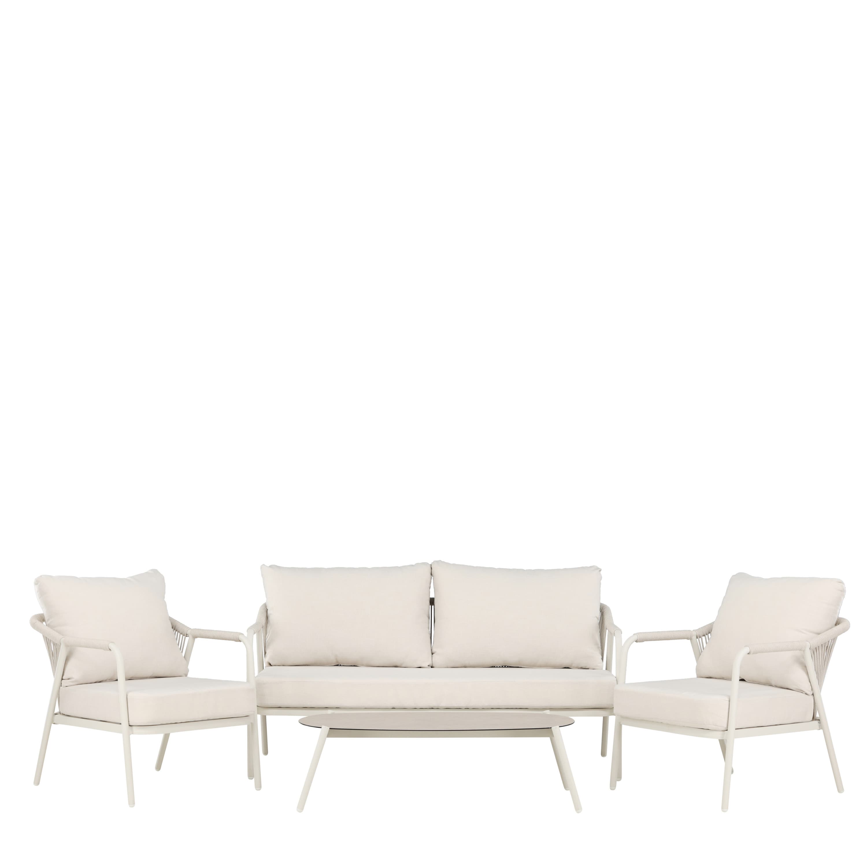 Sicily Loungeset Beige/Beige
