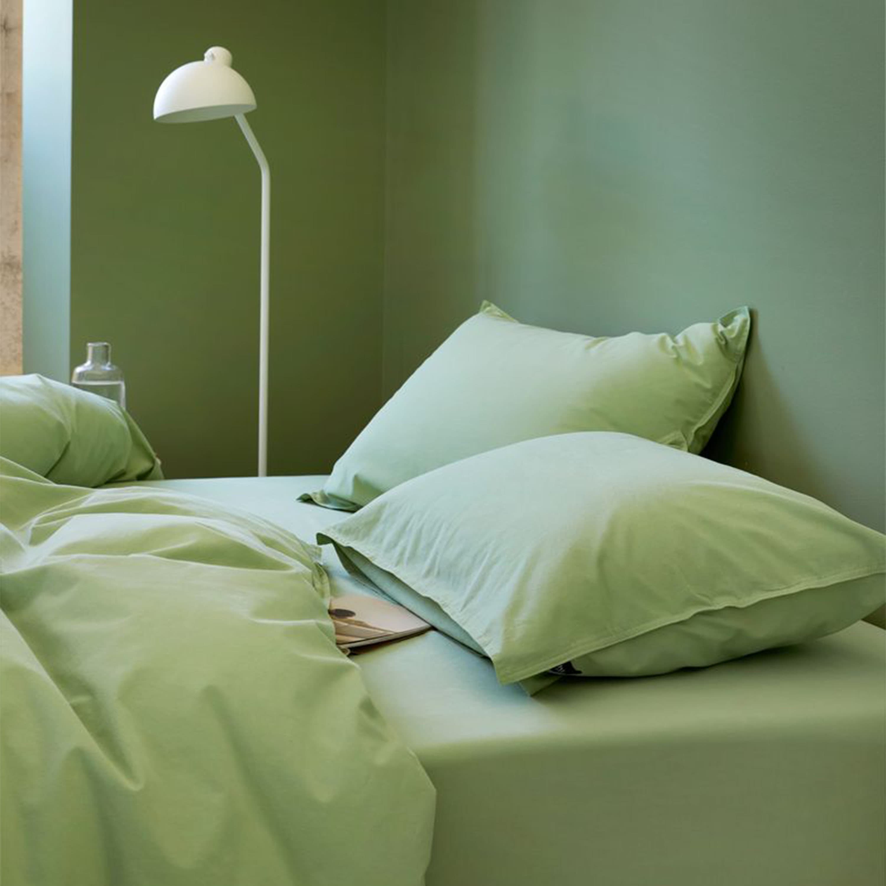 Frøya ECO Duvet Cover Set Muted Spring Green 150x210/50x60