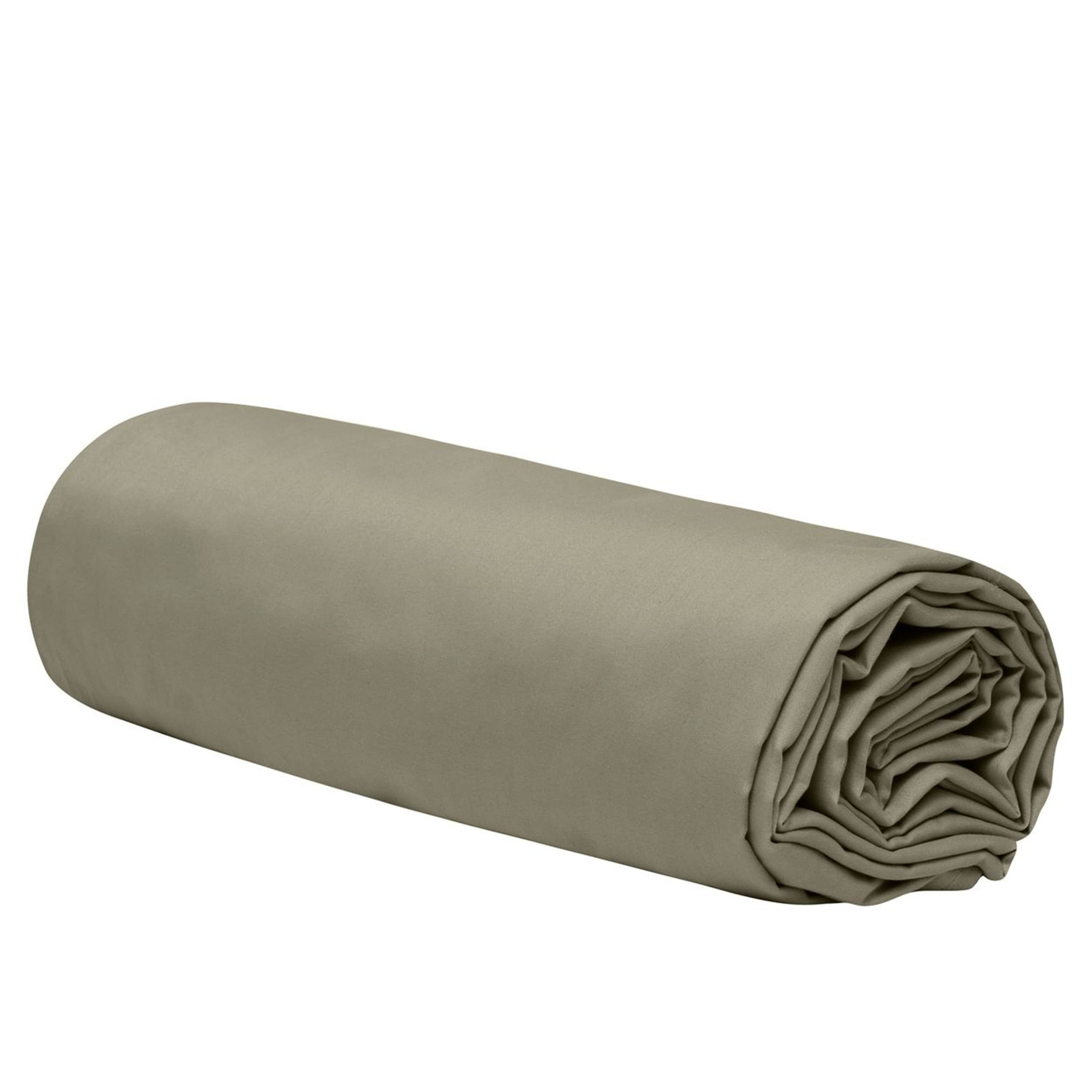 Elegance Bettlaken Satin Gedämpftes Grün 240x270