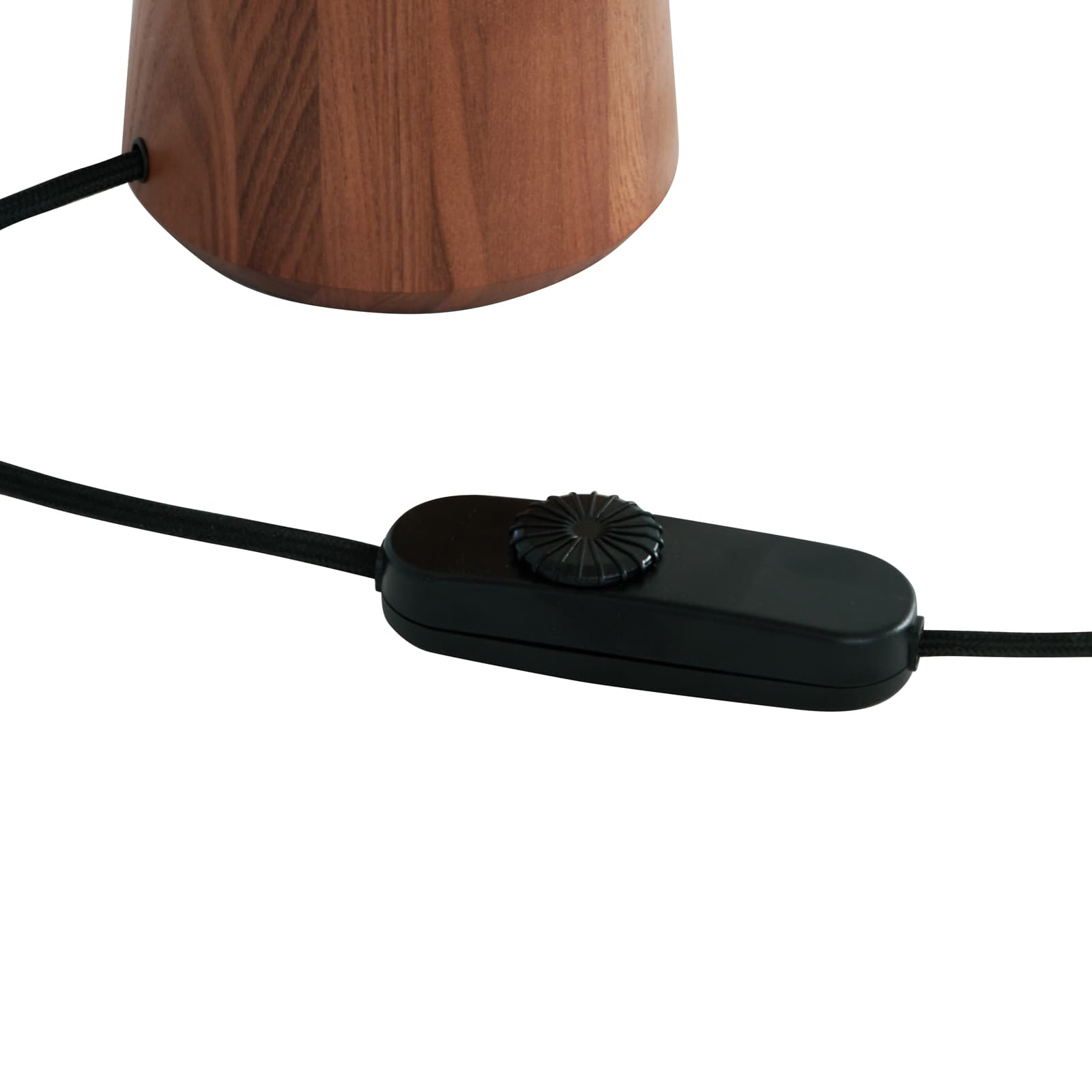 Olivia Table Lamp Dark Ash 27cm